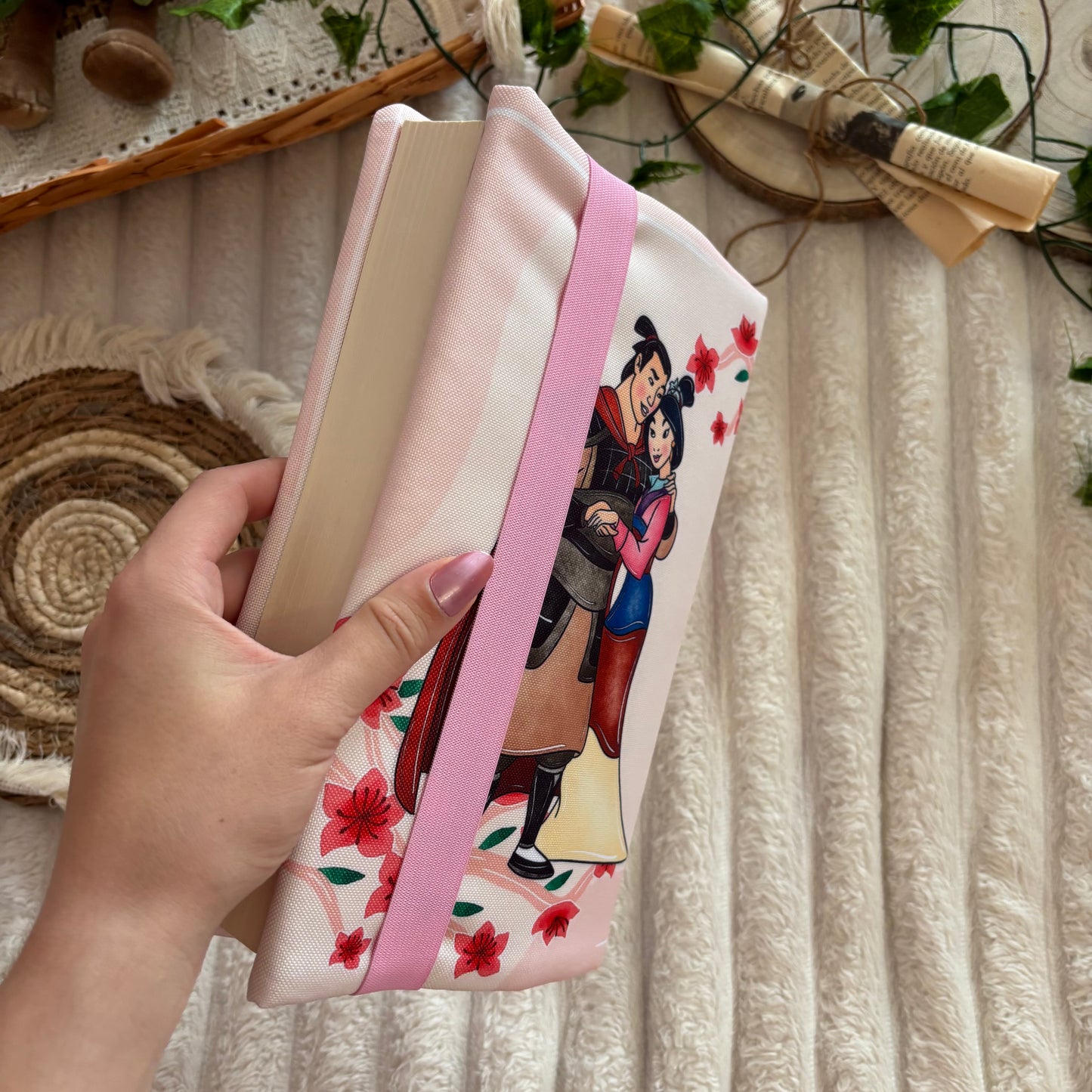 Funda ajustable Mulán impermeable