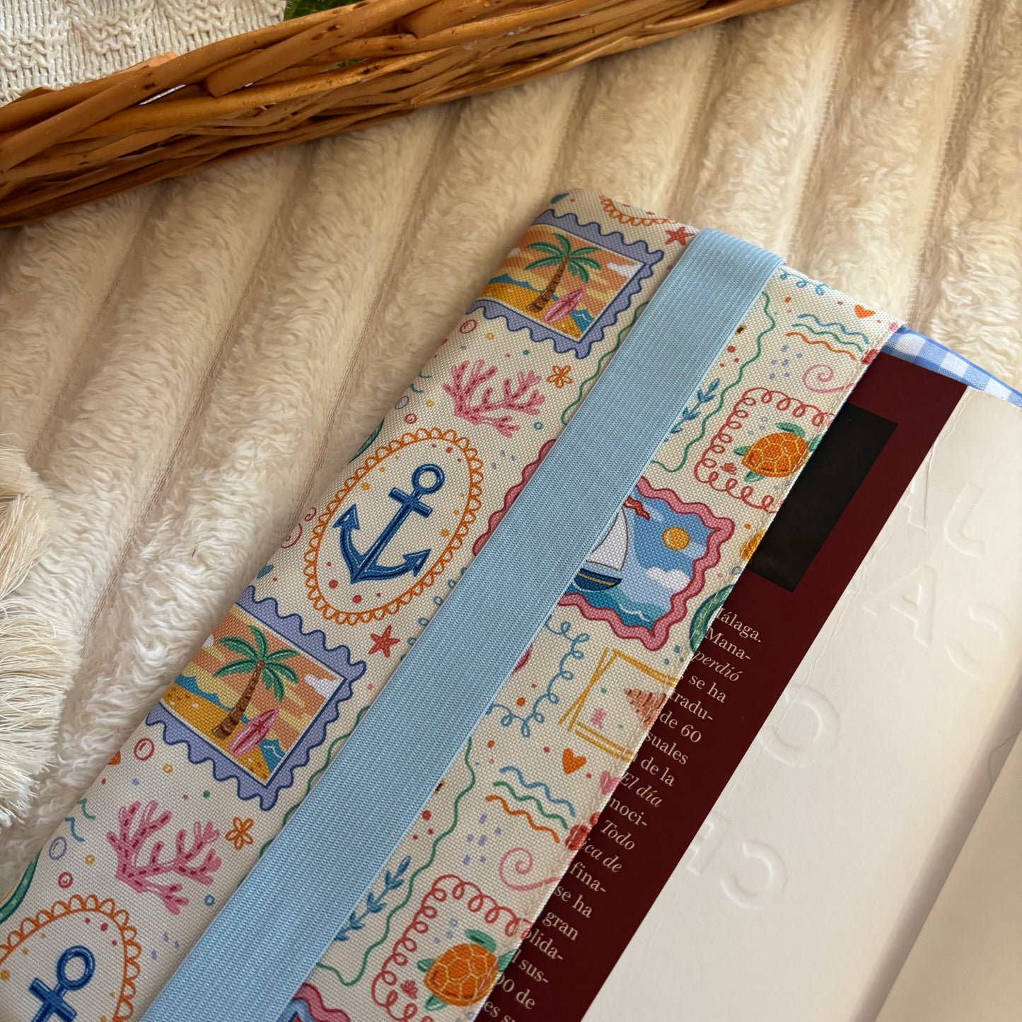 Funda ajustable coralina impermeable