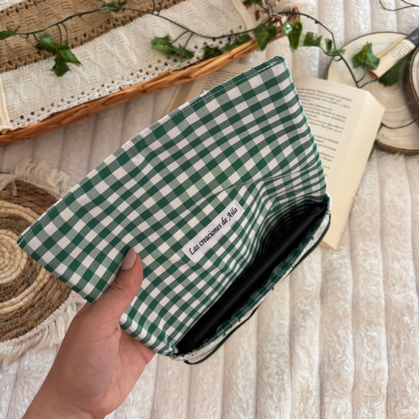 Funda de solapas para ebook tus margaritas