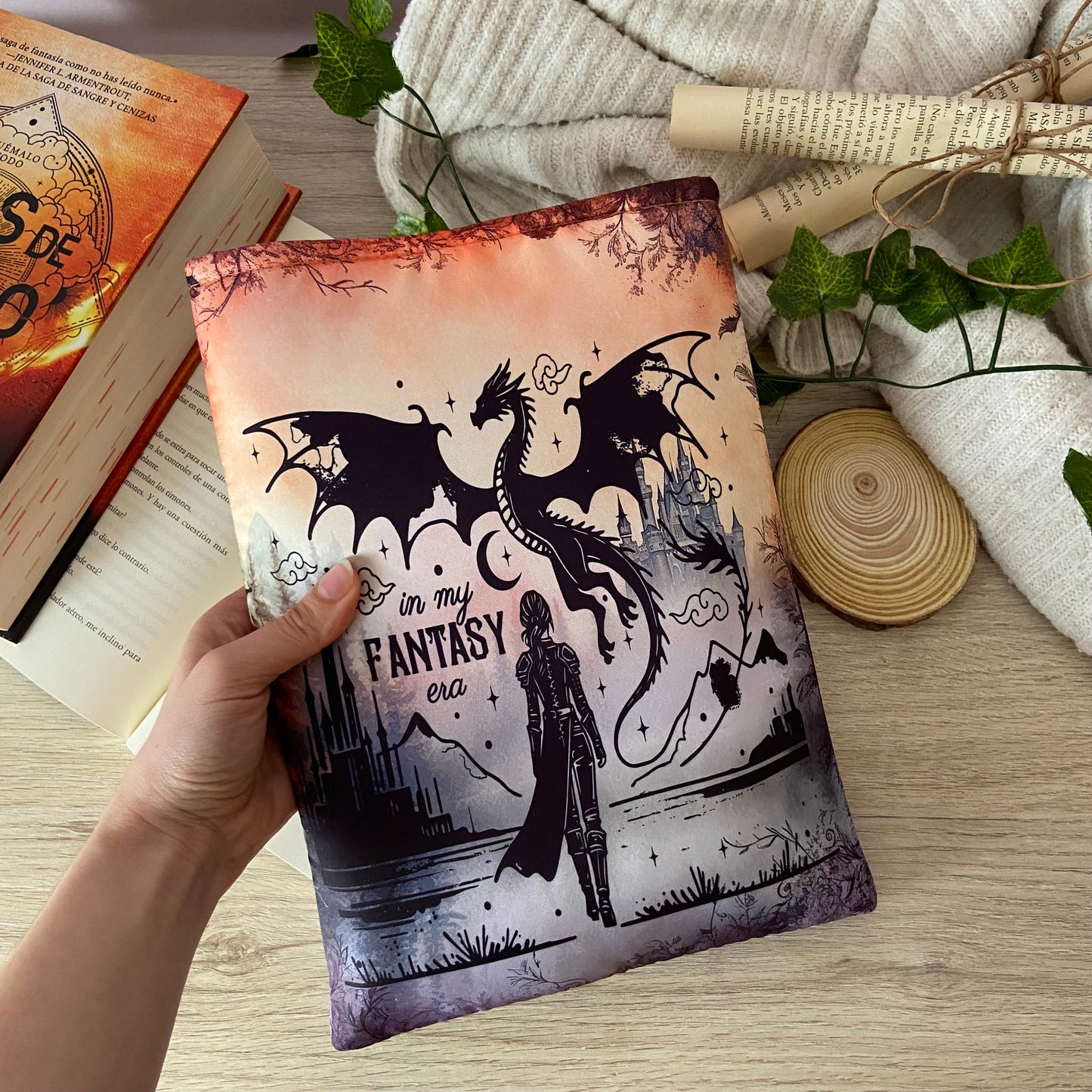Funda literaria In my fantasy era