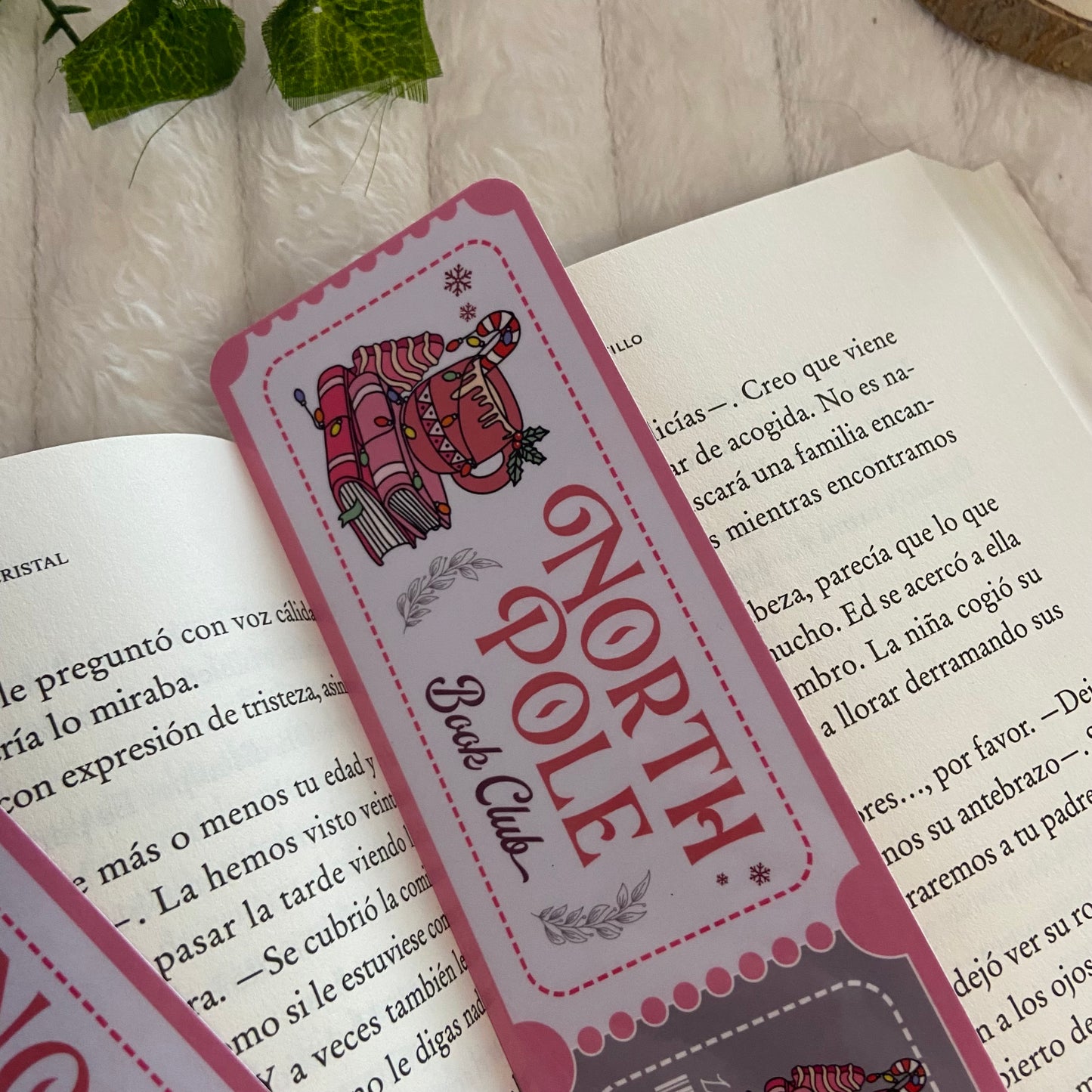 Marcapáginas North Pole bookclub