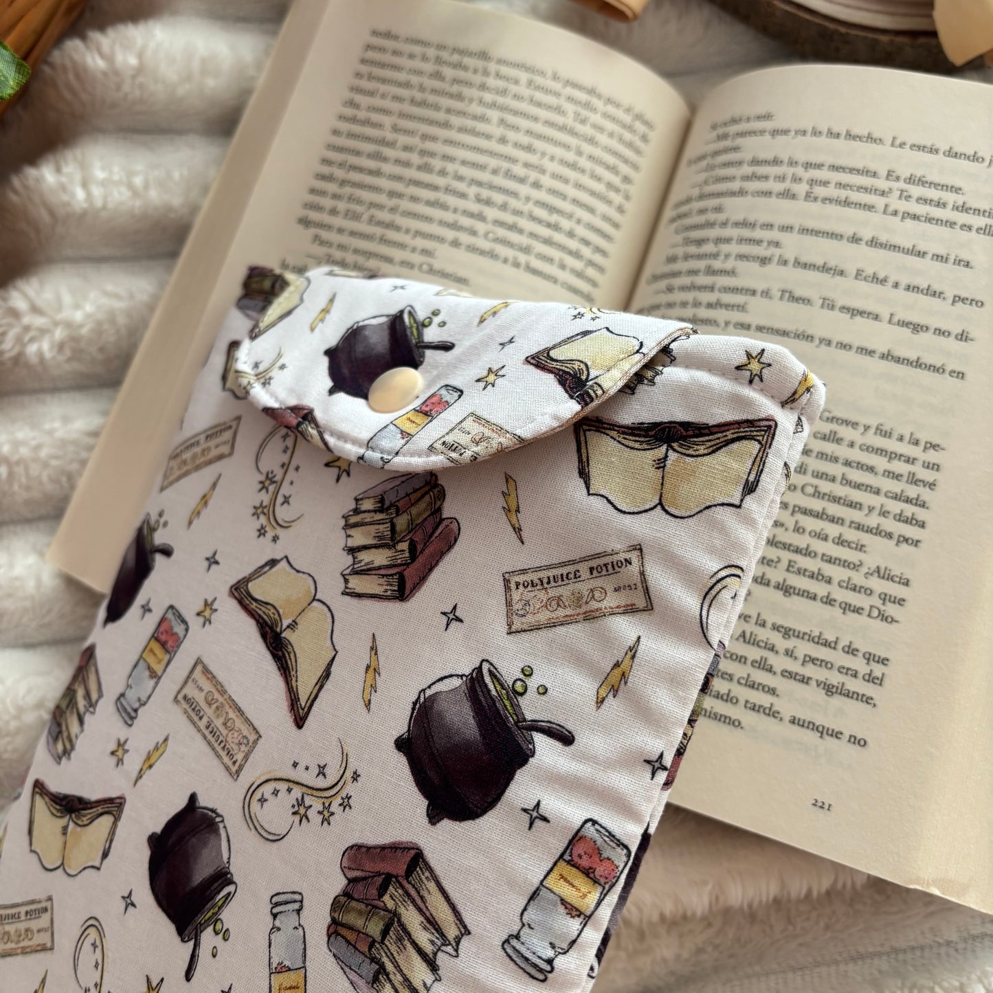 Funda para ebook polyjuice potion