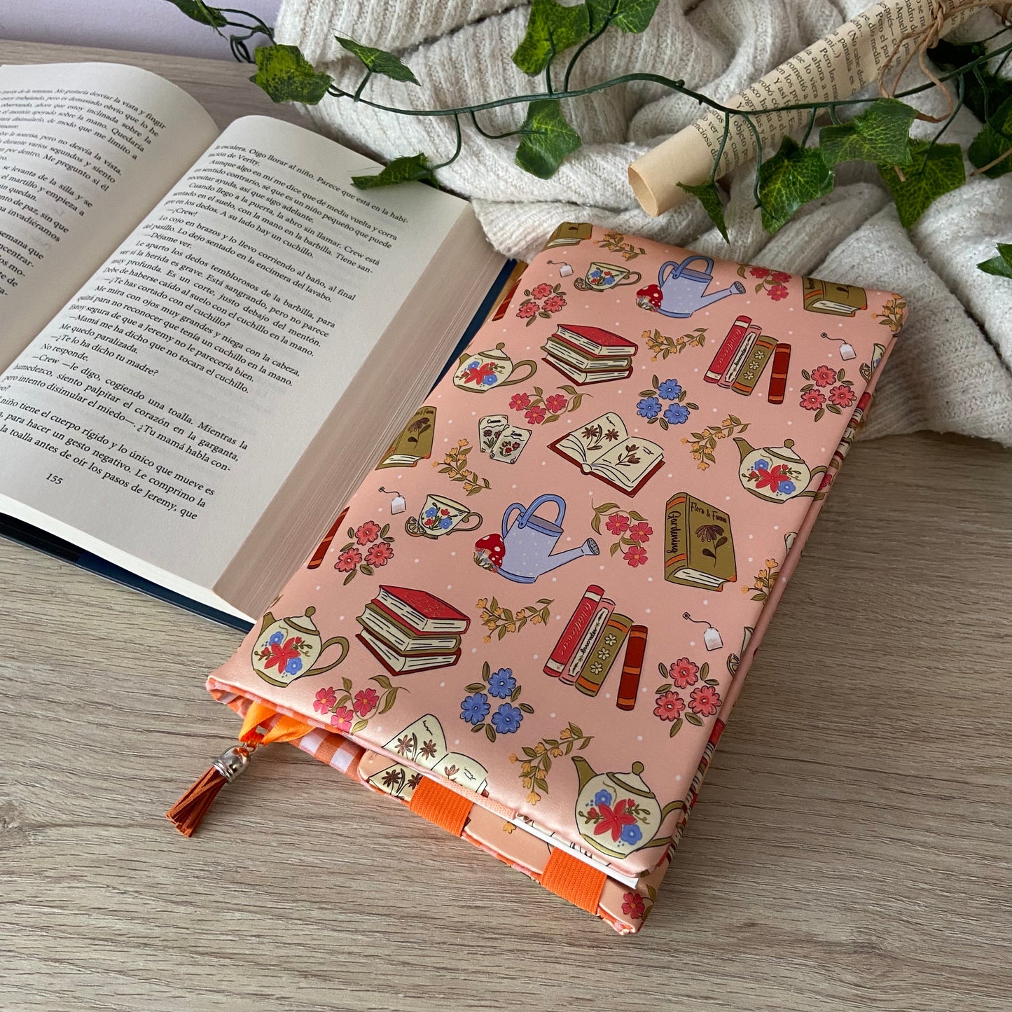 Funda ajustable booklover