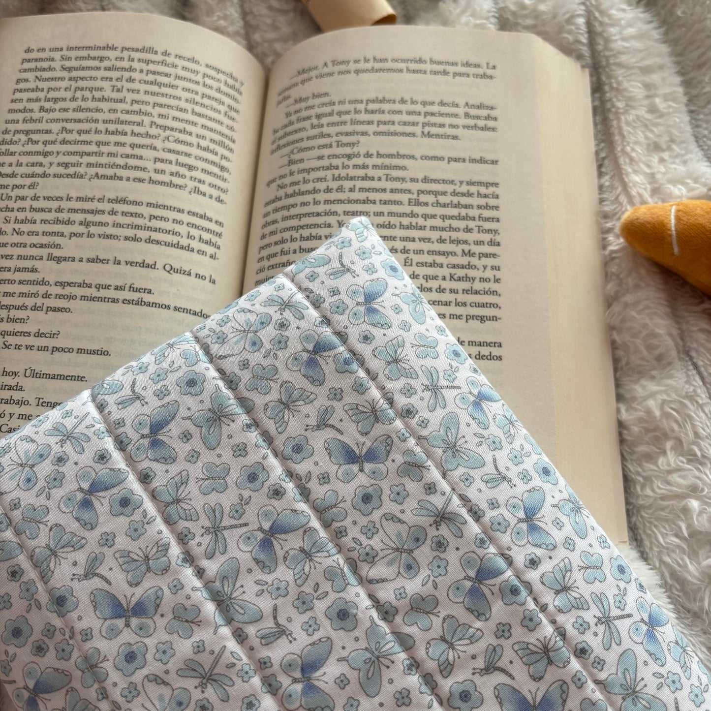 Funda de solapas para ebook blue happiness