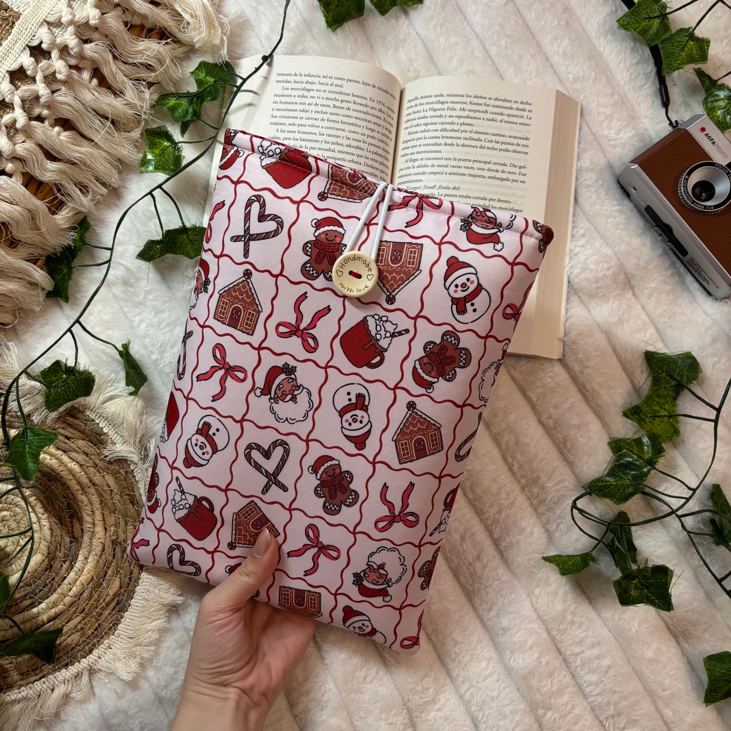 Funda literaria Santa Claus is coming to town