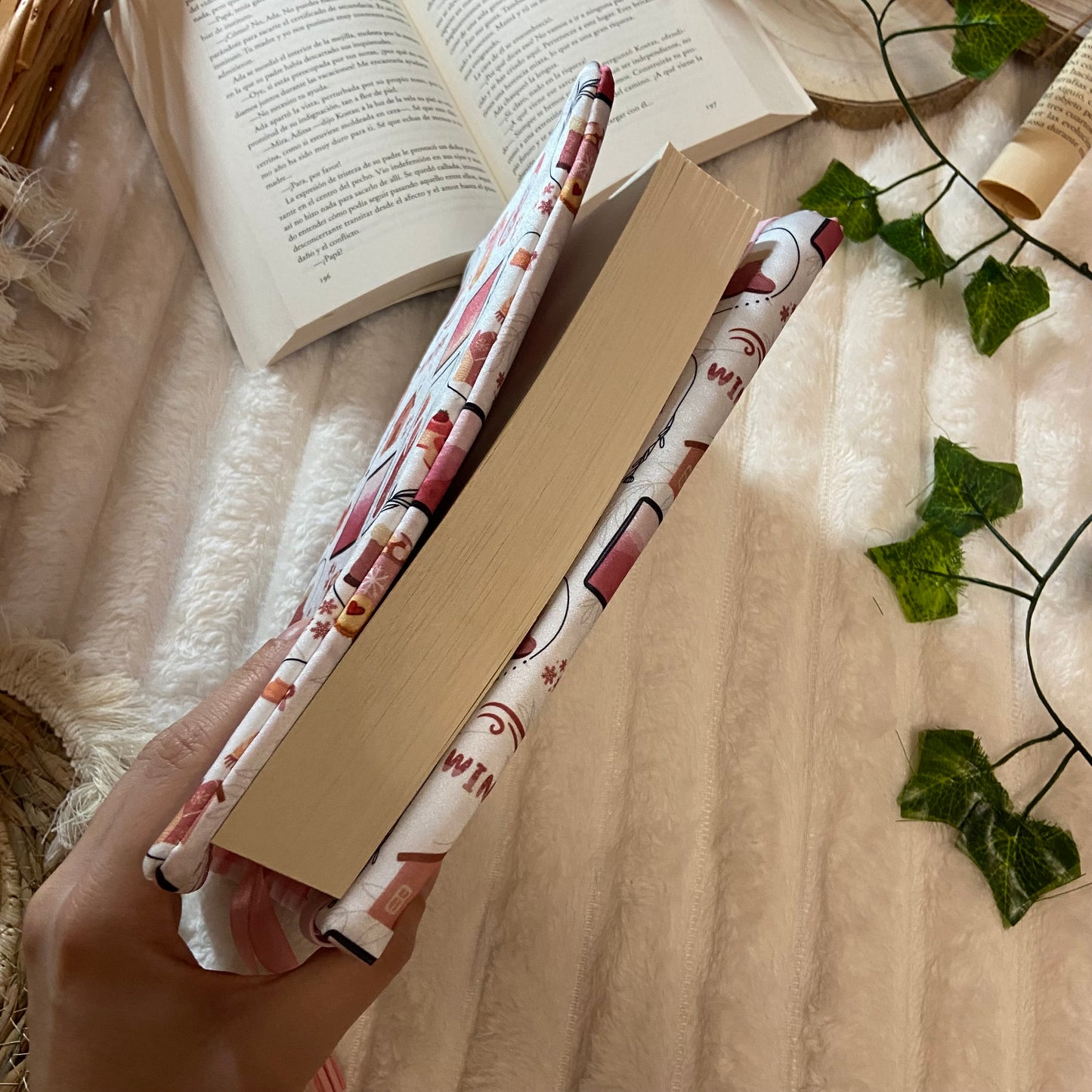 Funda ajustable hello pink winter