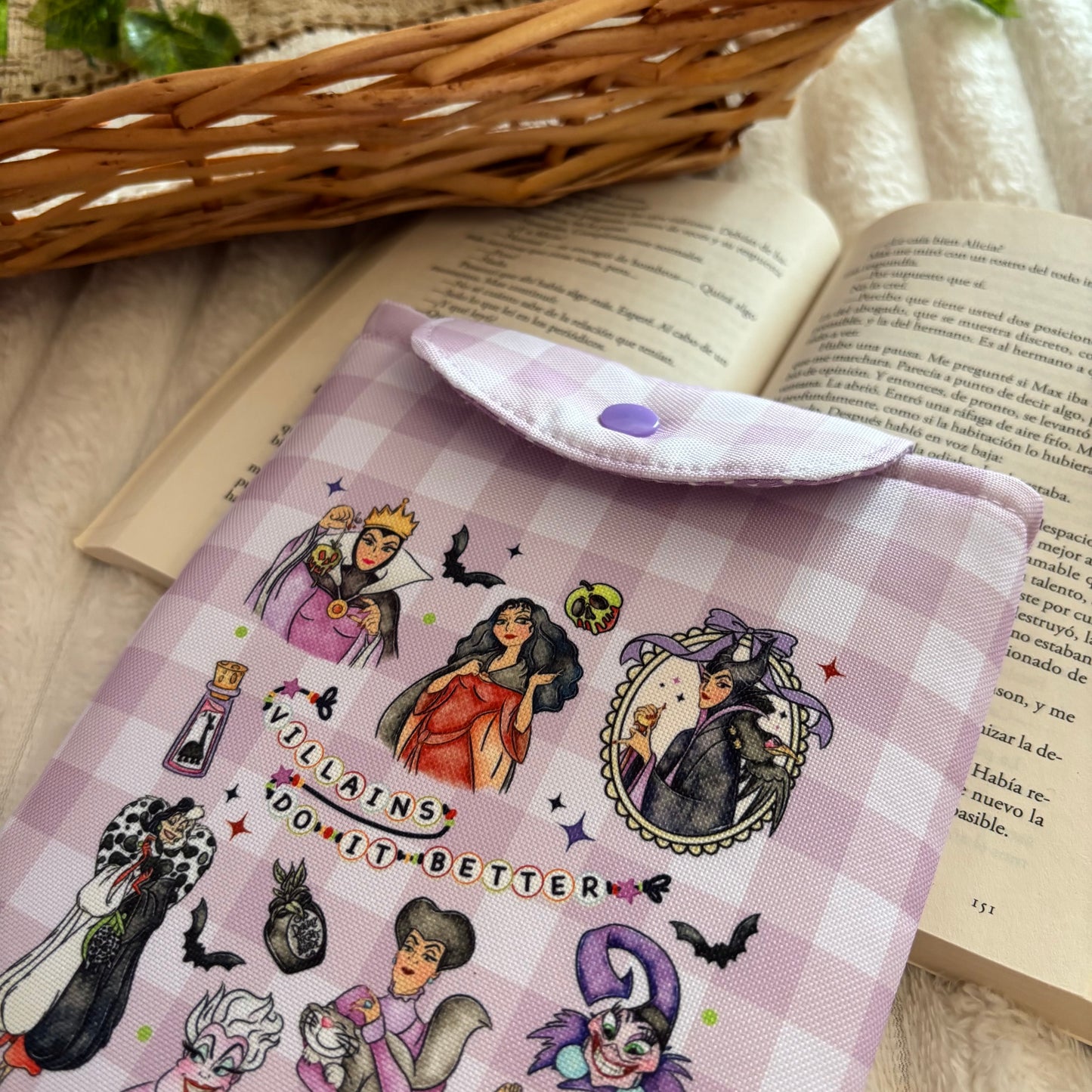 Funda kindle/kobo villanas impermeable
