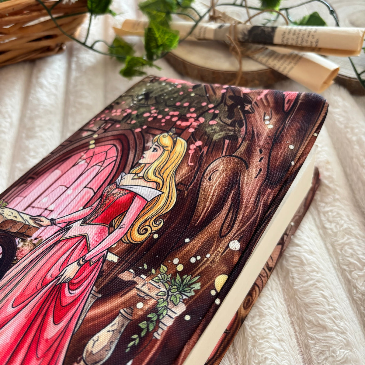 Funda ajustable princesa Aurora impermeable