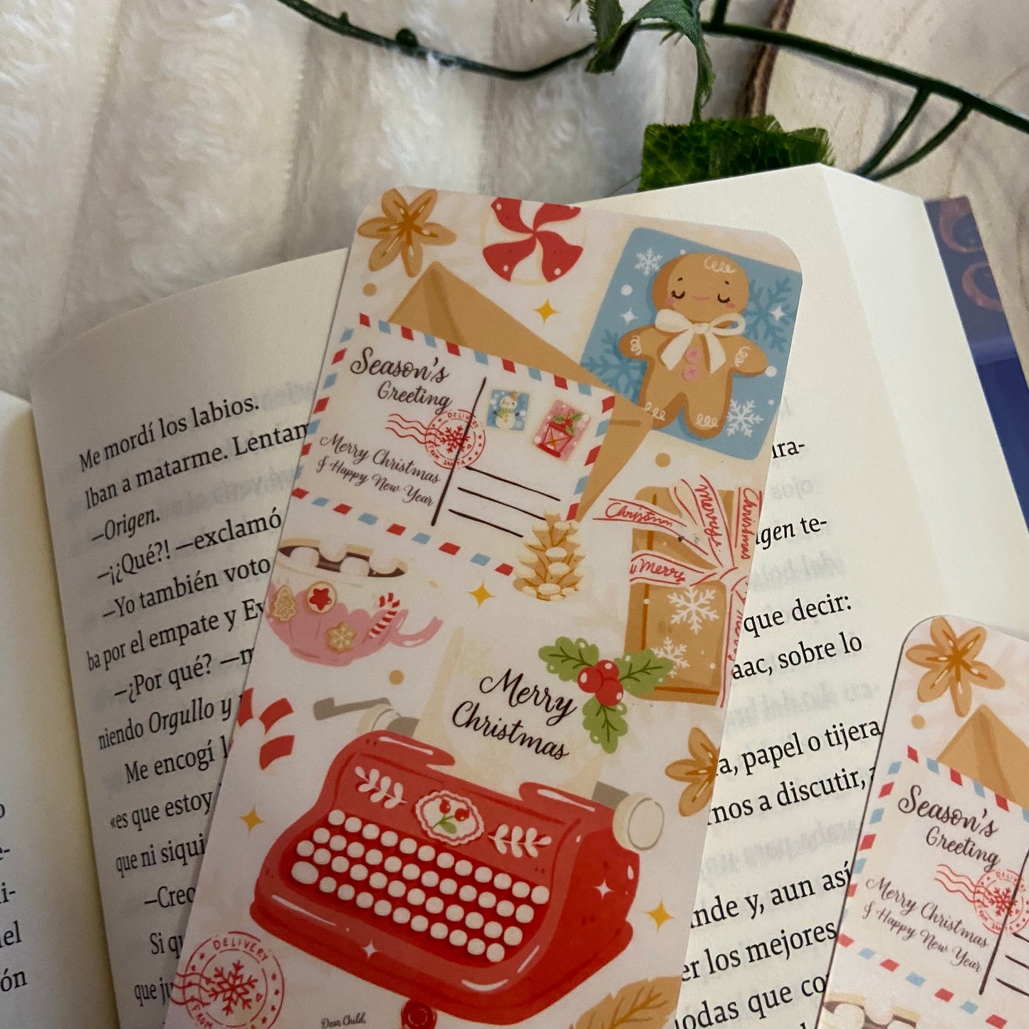 Marcapáginas carta a santa claus