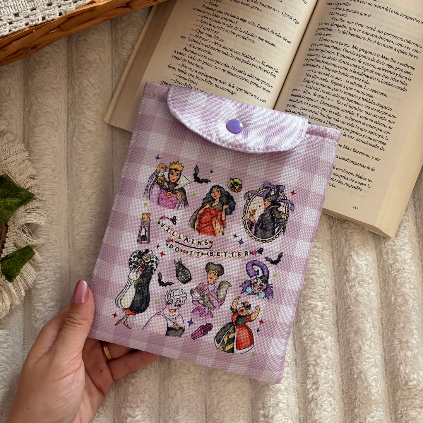 Funda kindle/kobo villanas impermeable