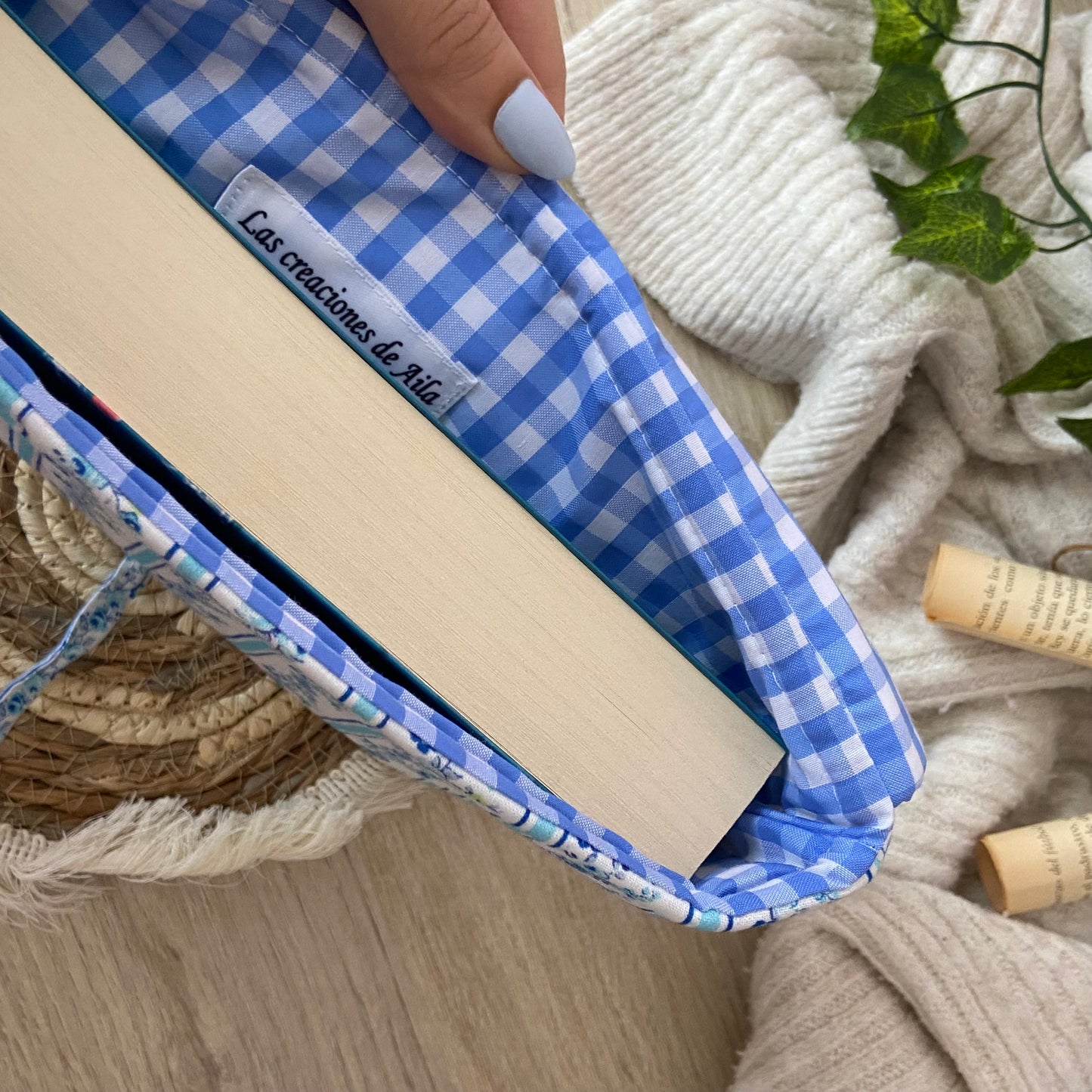 Funda acolchada bleu outlet