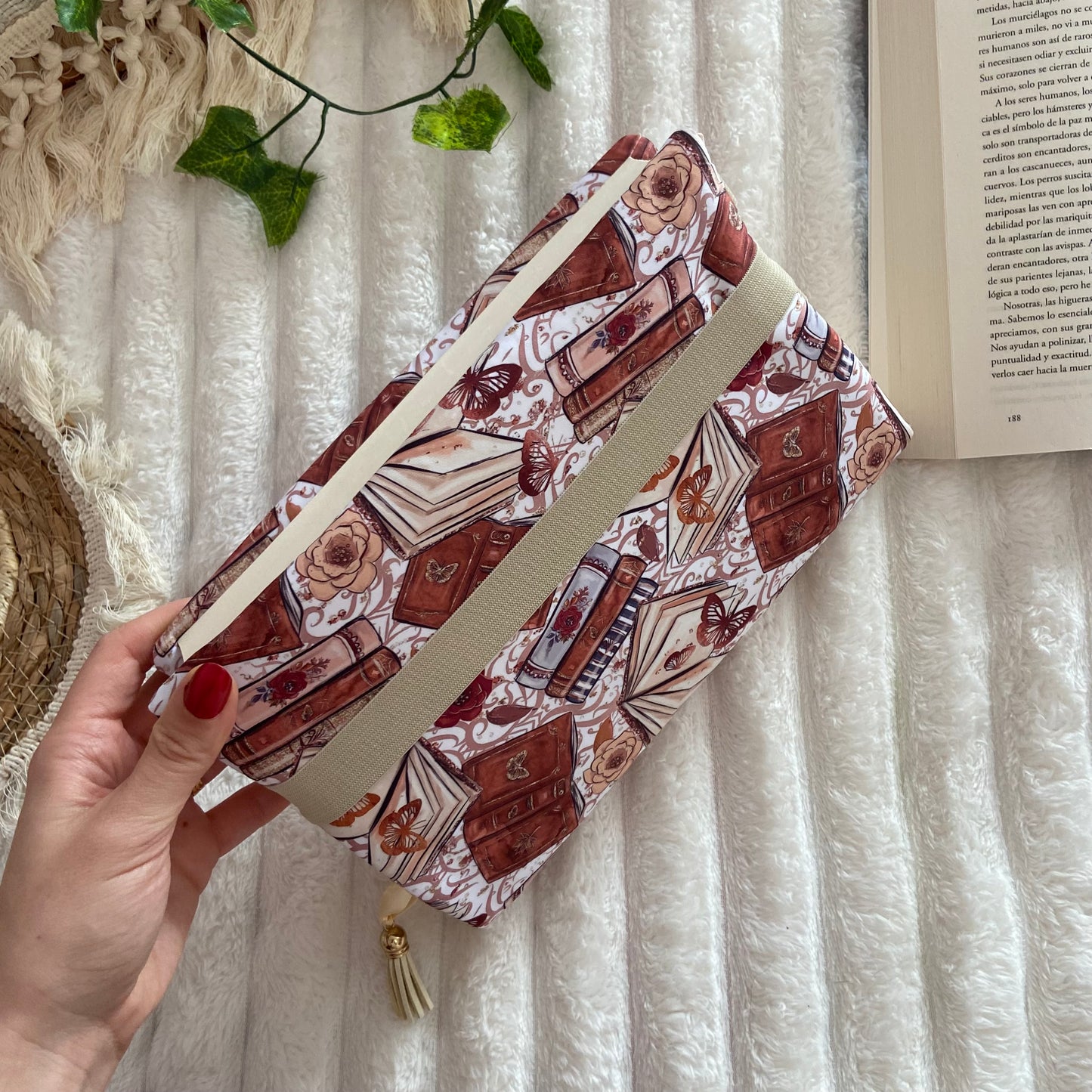 Funda ajustable tus libros