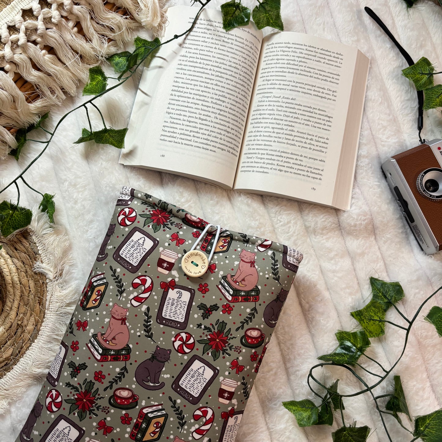 Funda literaria Cozy Christmas