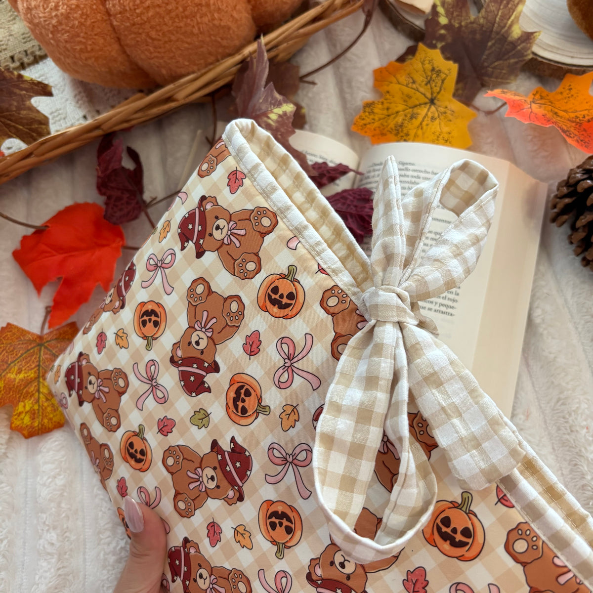 Funda literaria ositos spooky