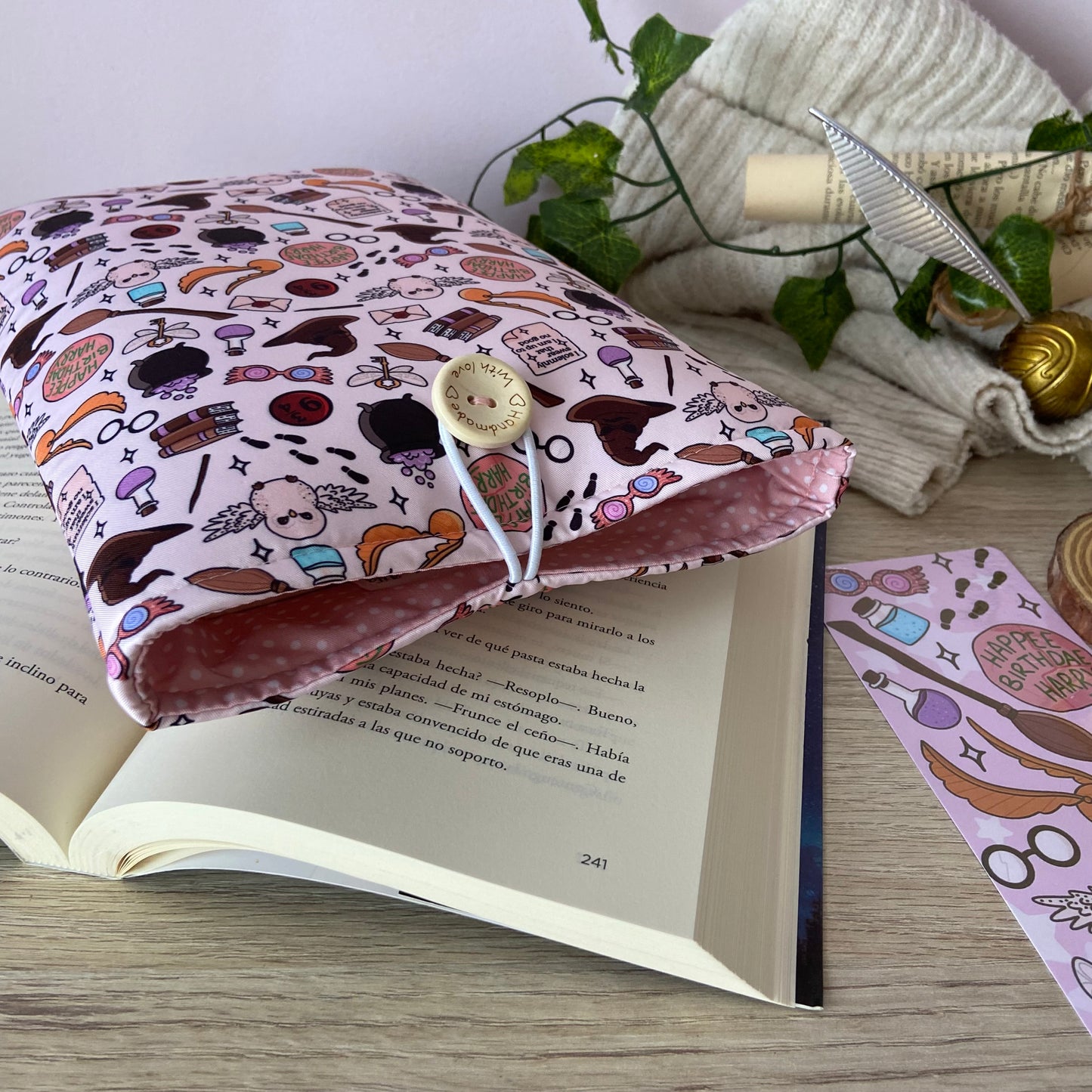 Funda literaria Harry Potter