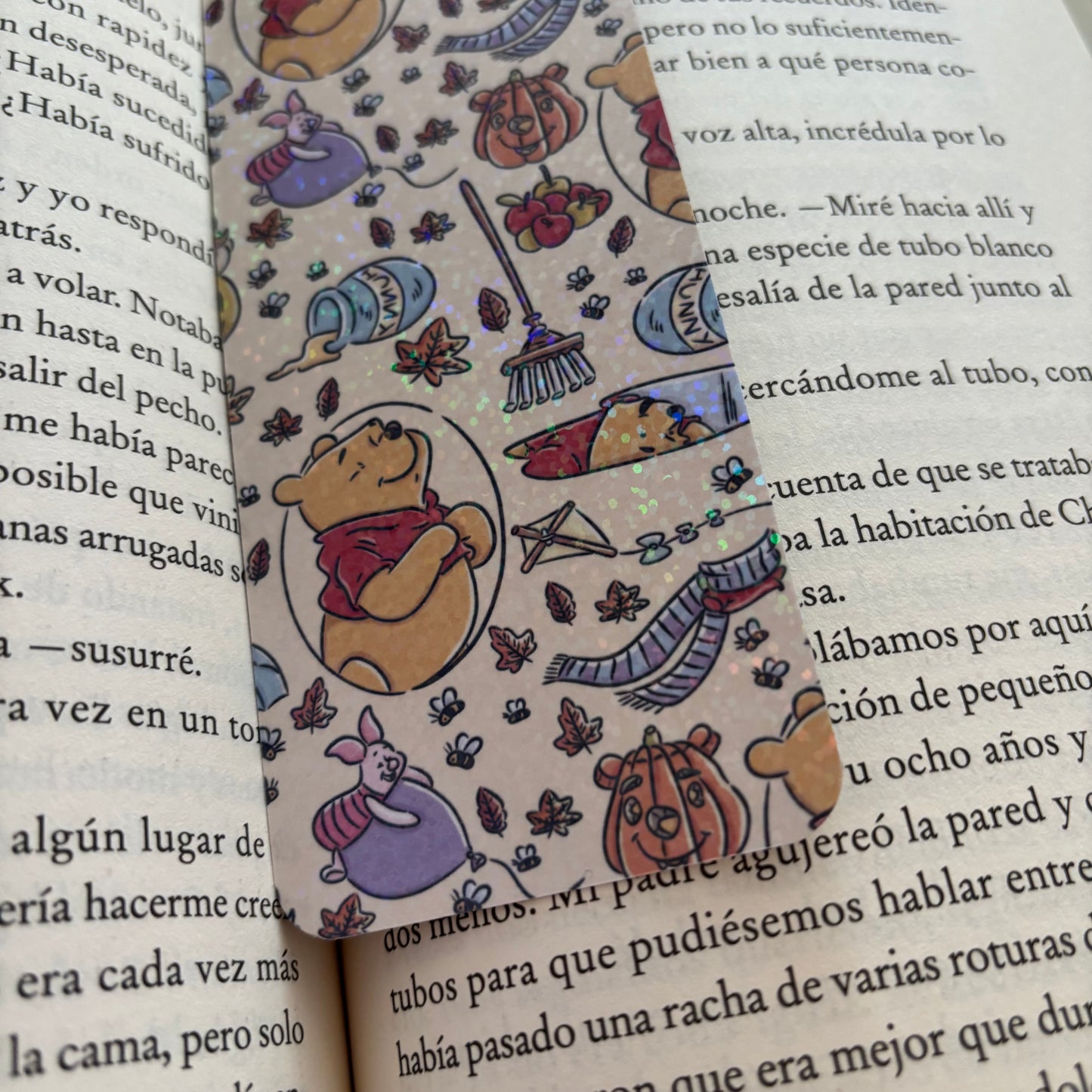 Marcapáginas Winnie the pooh holográfico