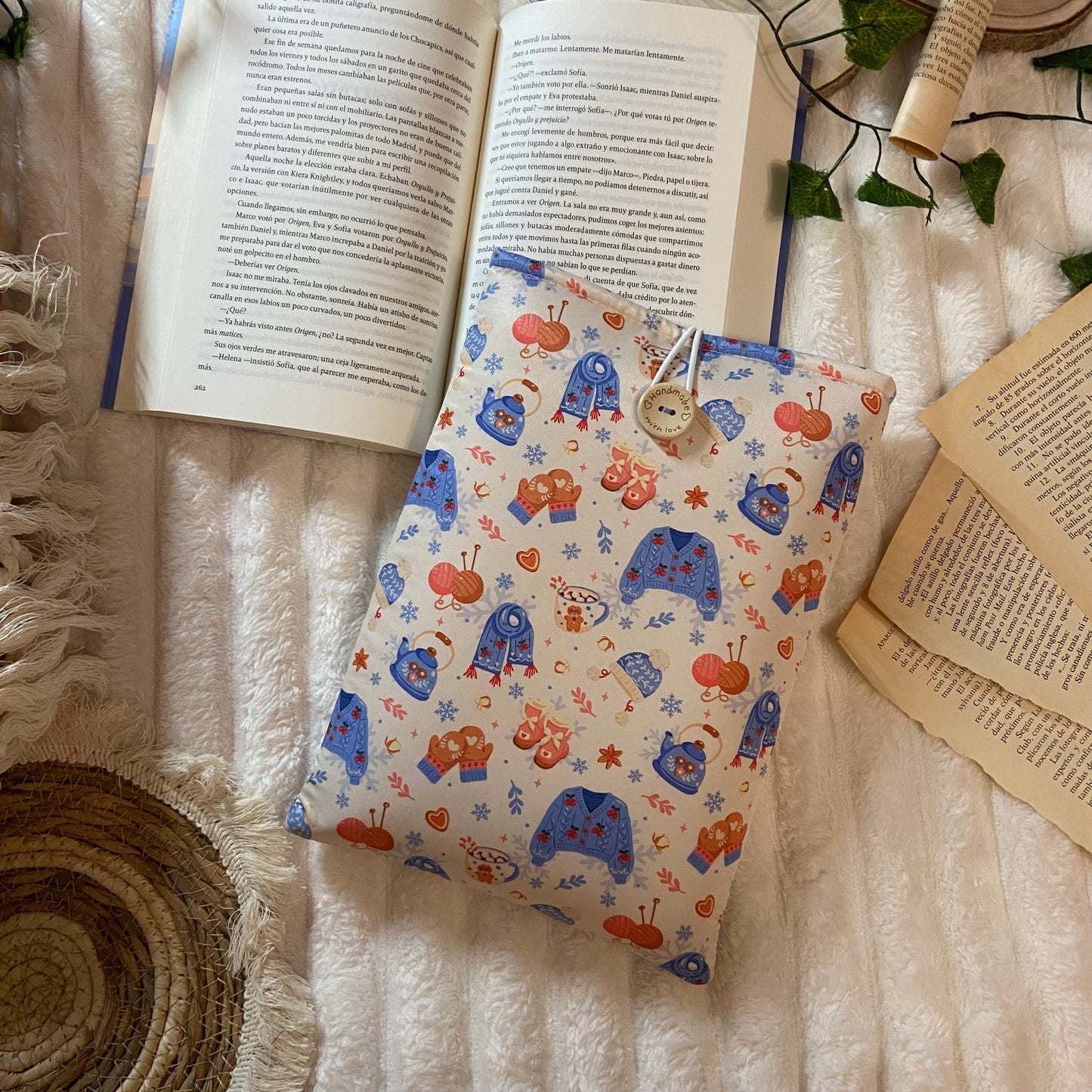 Funda literaria llegó el invierno