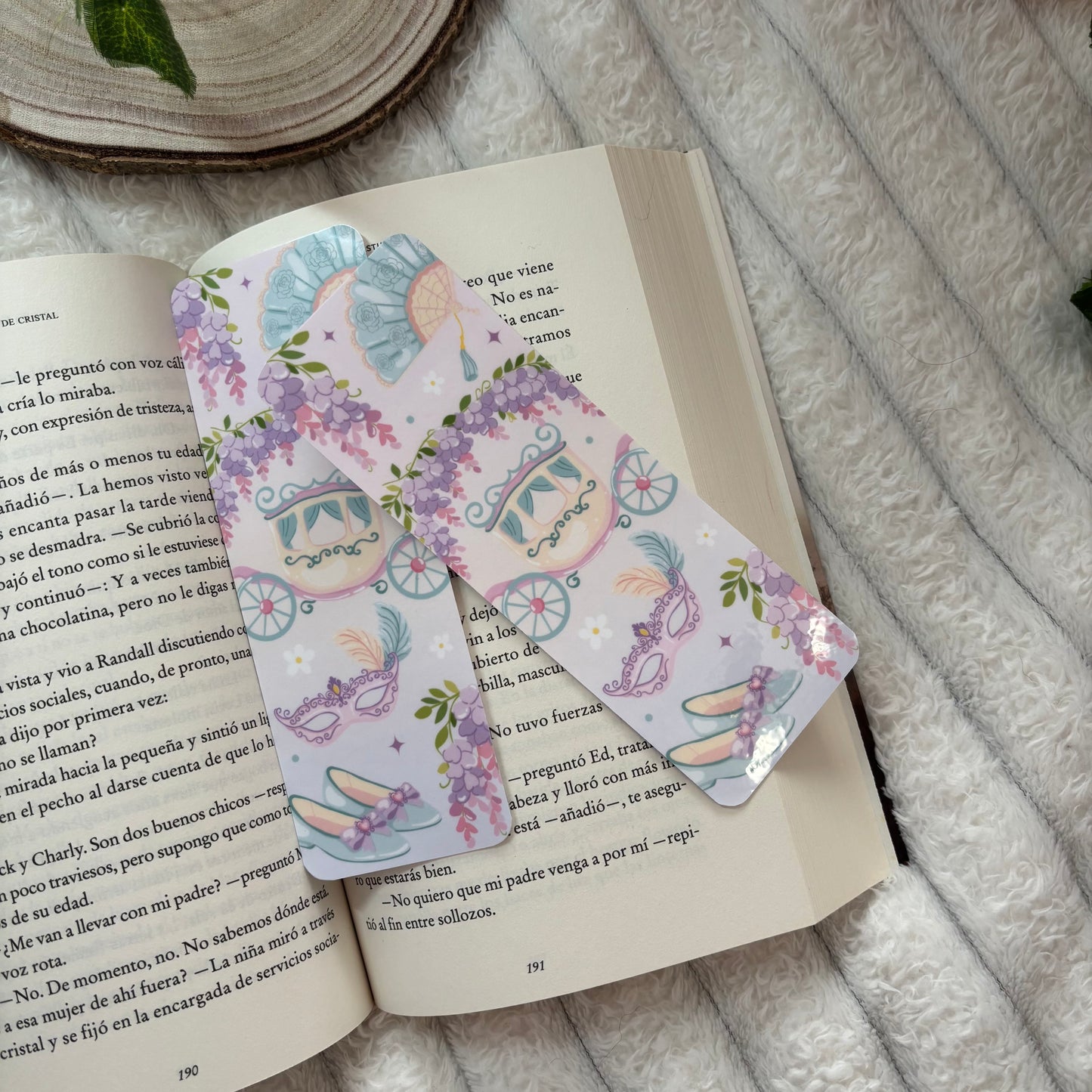 Marcapáginas carruaje Bridgerton