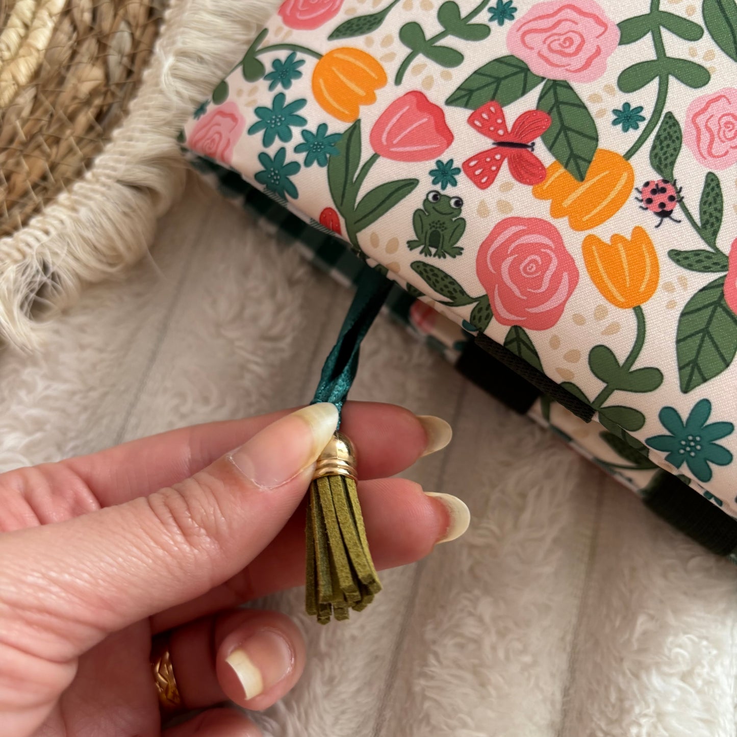 Funda ajustable brisa floral