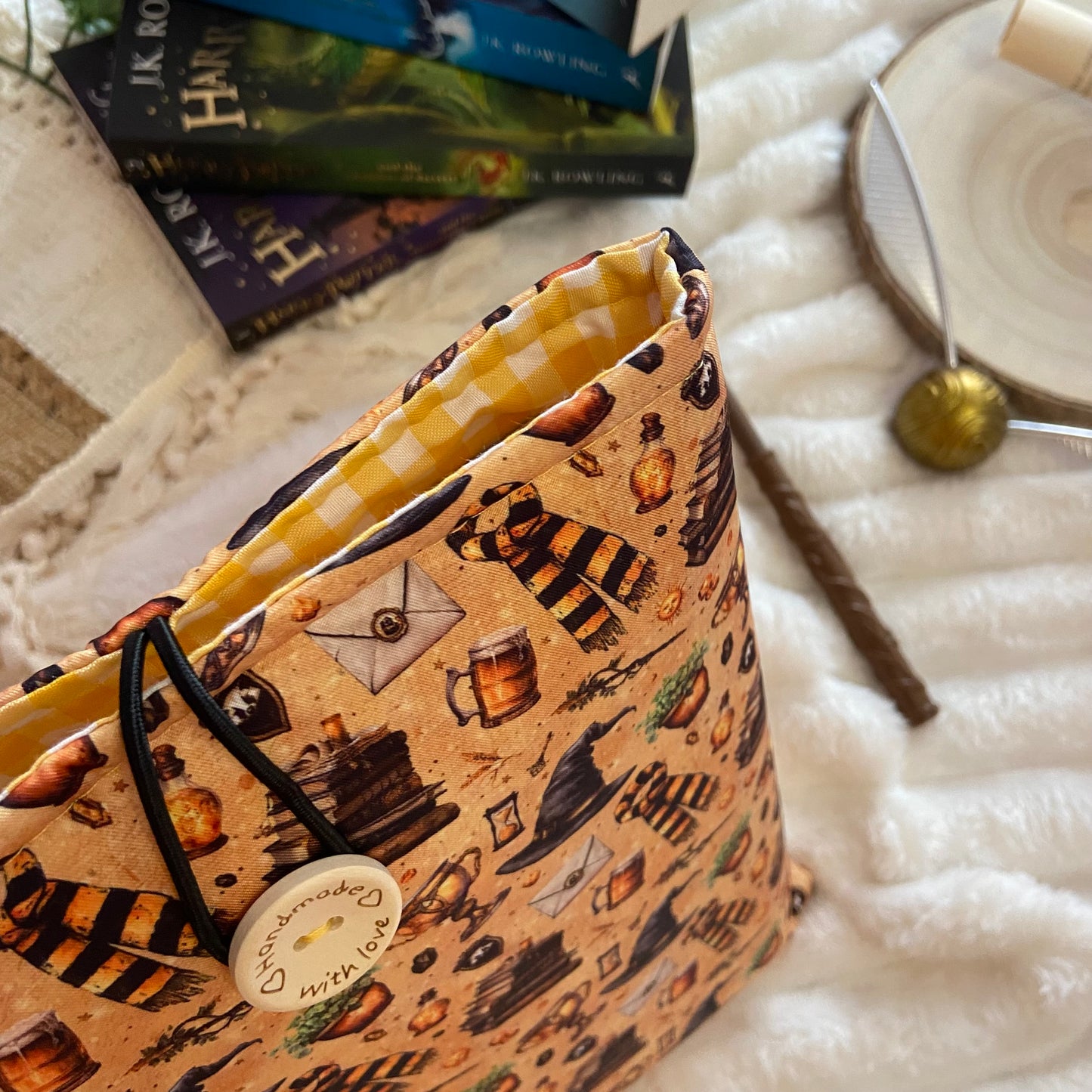 Funda literaria Hufflepuff outlet