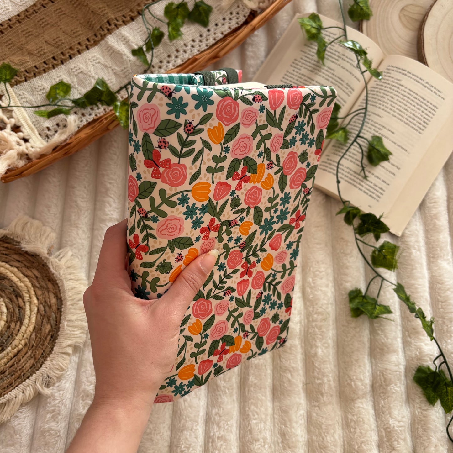 Funda ajustable brisa floral