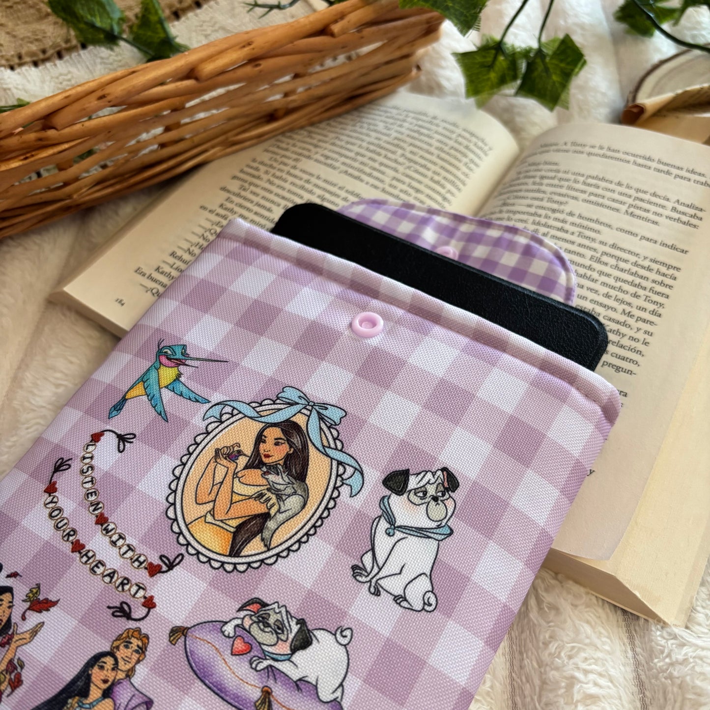 Funda kindle/kobo Pocahontas impermeable