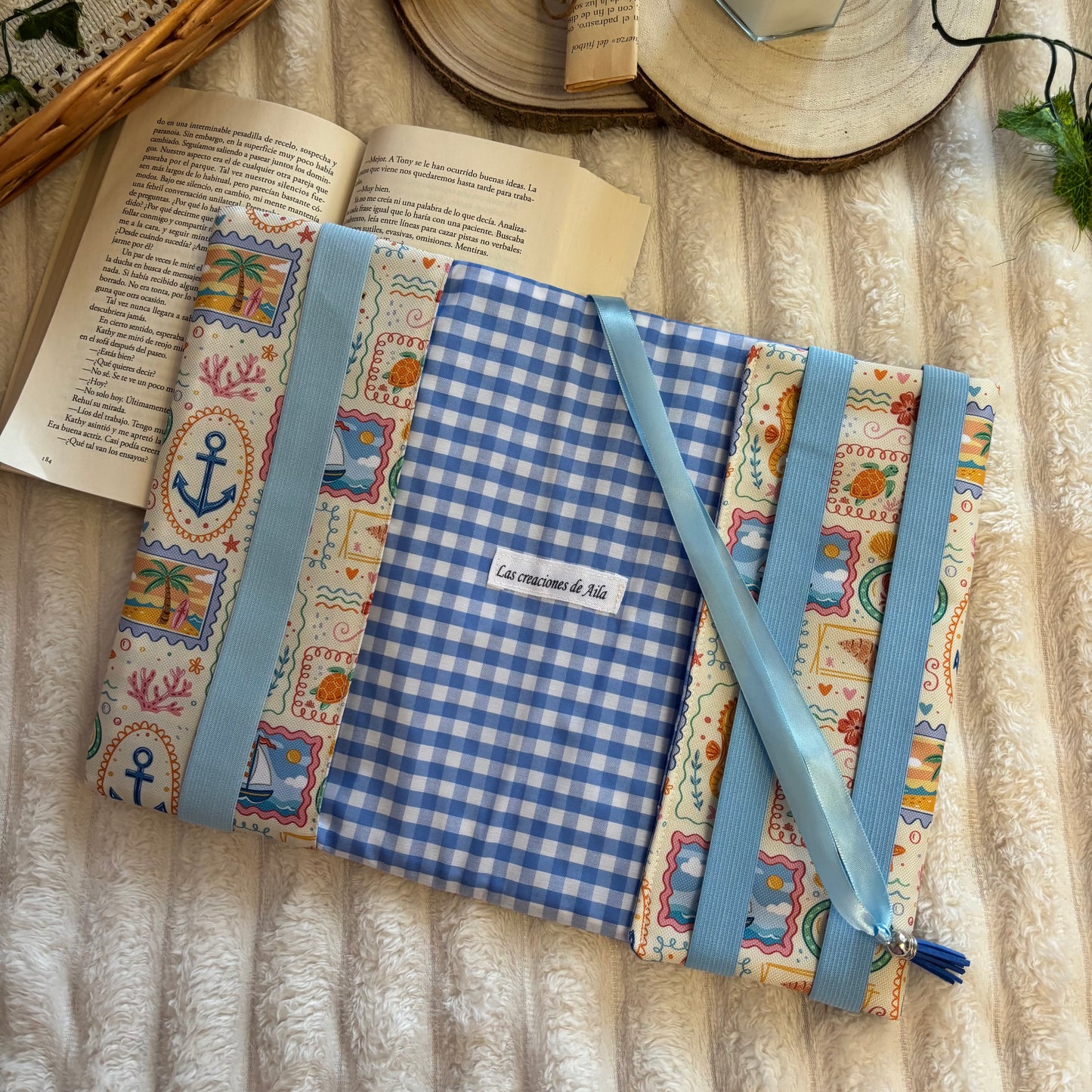 Funda ajustable coralina impermeable
