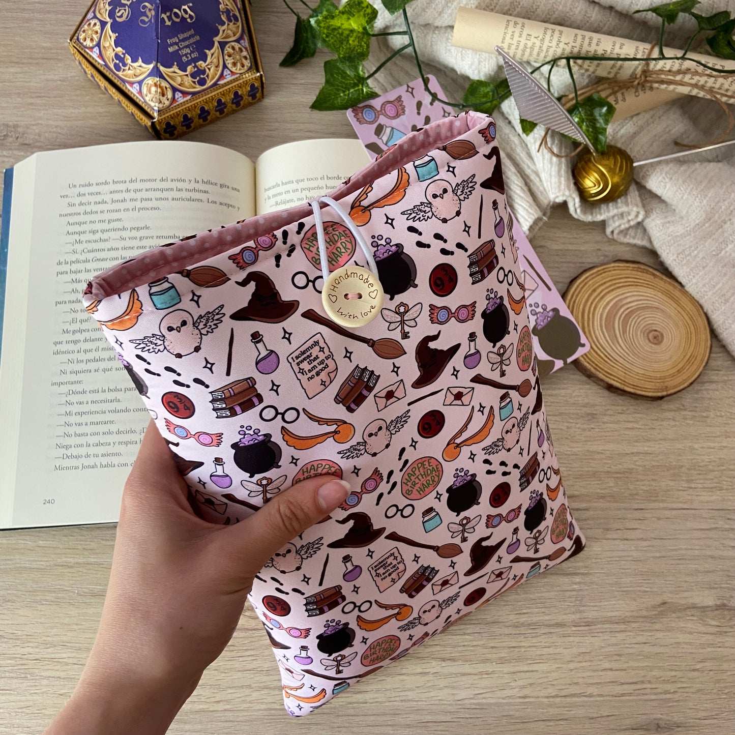 Funda literaria Harry Potter