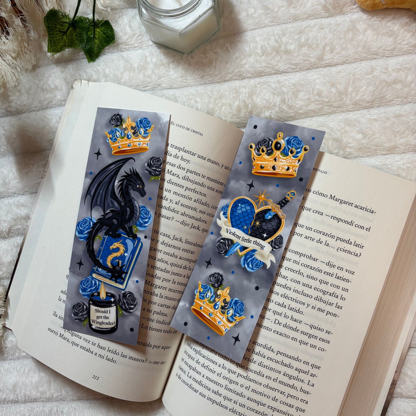 Marcapáginas Violent little thing