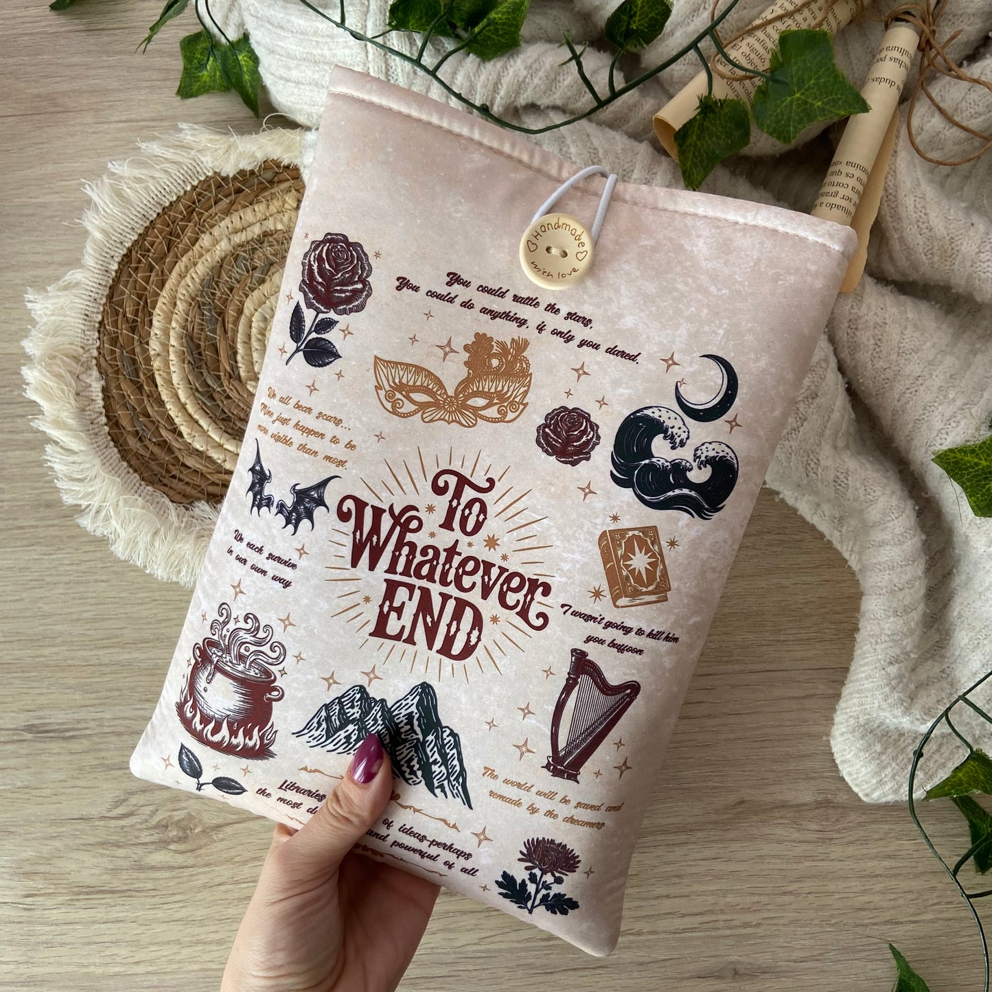 Funda literaria Trono de cristal