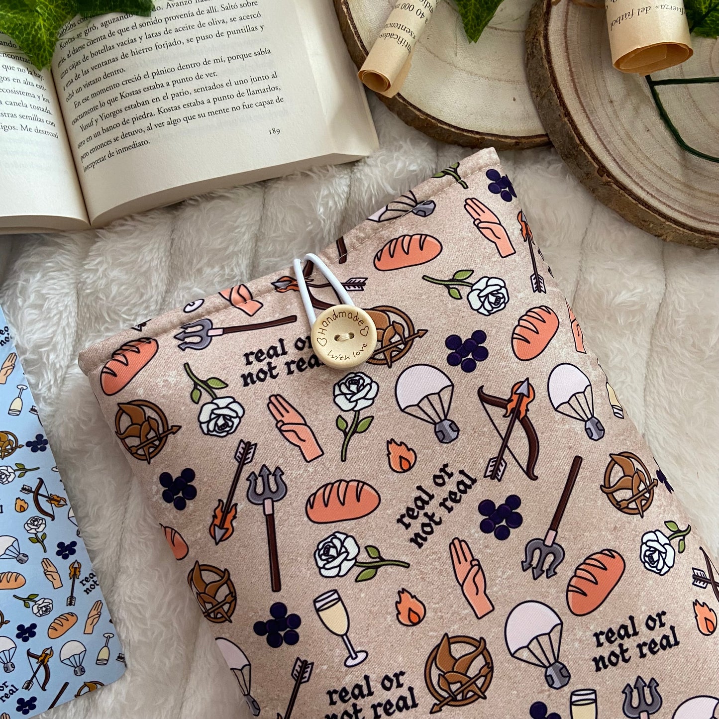 Funda literaria Los juegos del hambre