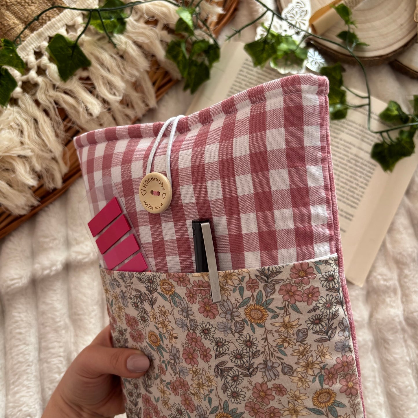 Funda literaria Bosco con bolsillo