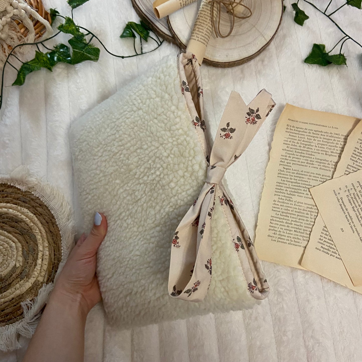 Funda literaria borreguito