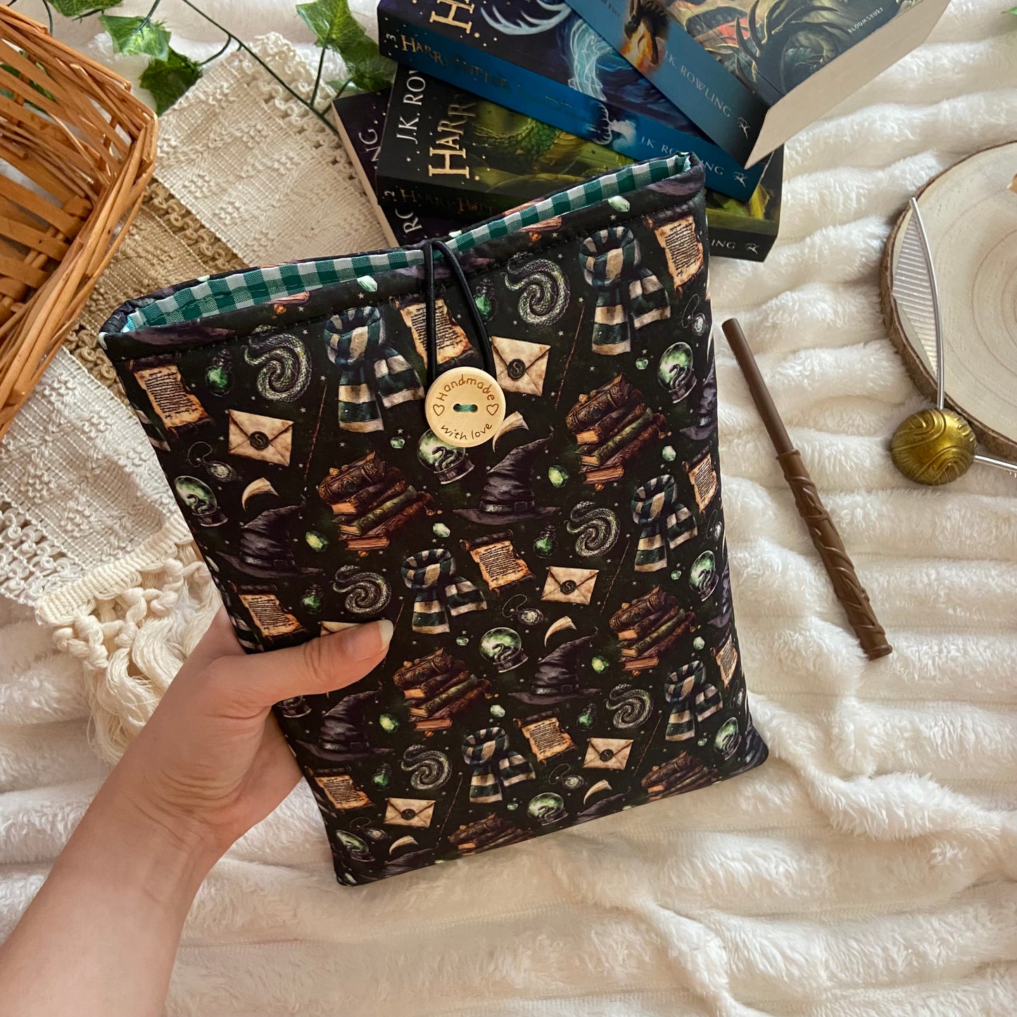 Funda literaria Slytherin