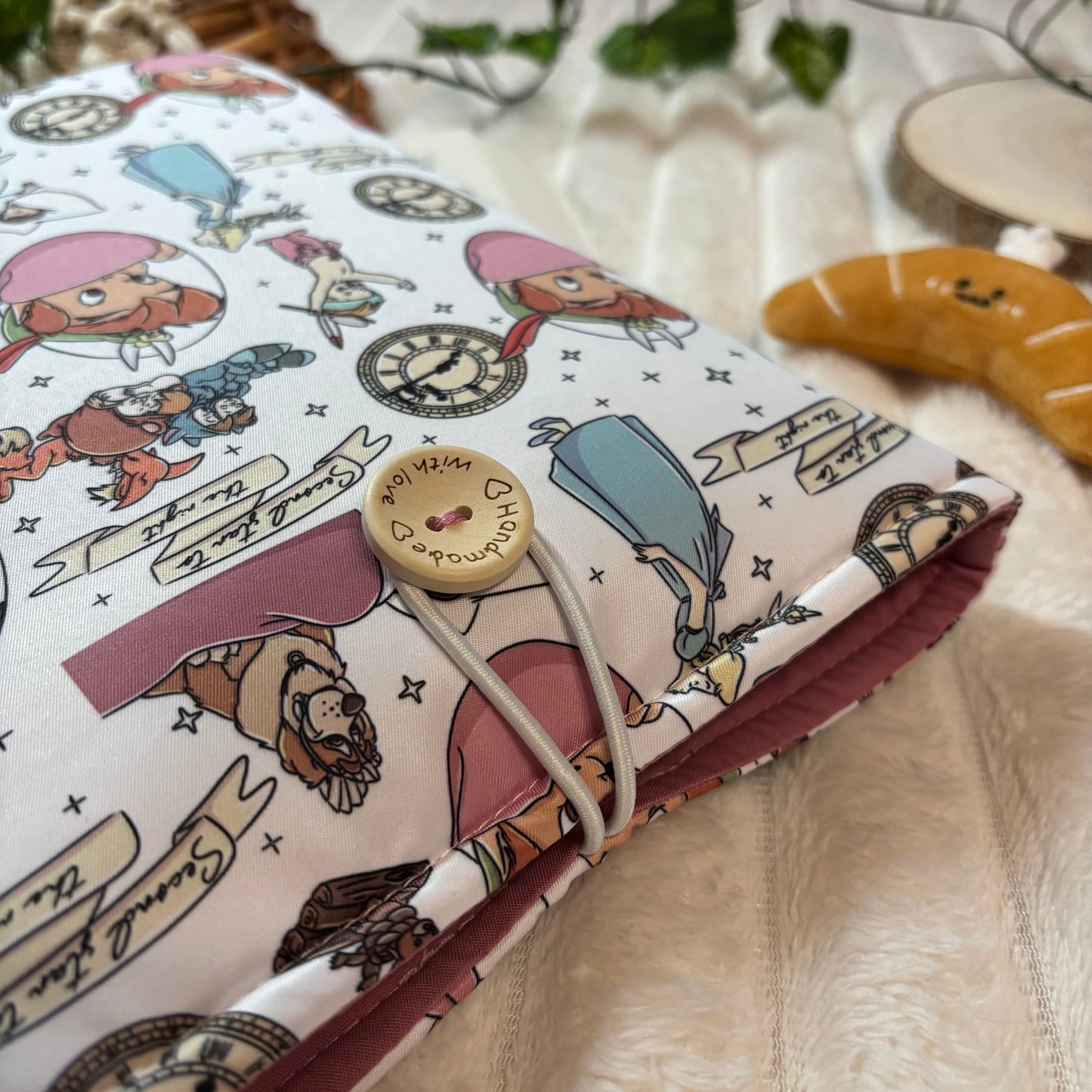 Funda literaria niños perdidos Peter Pan