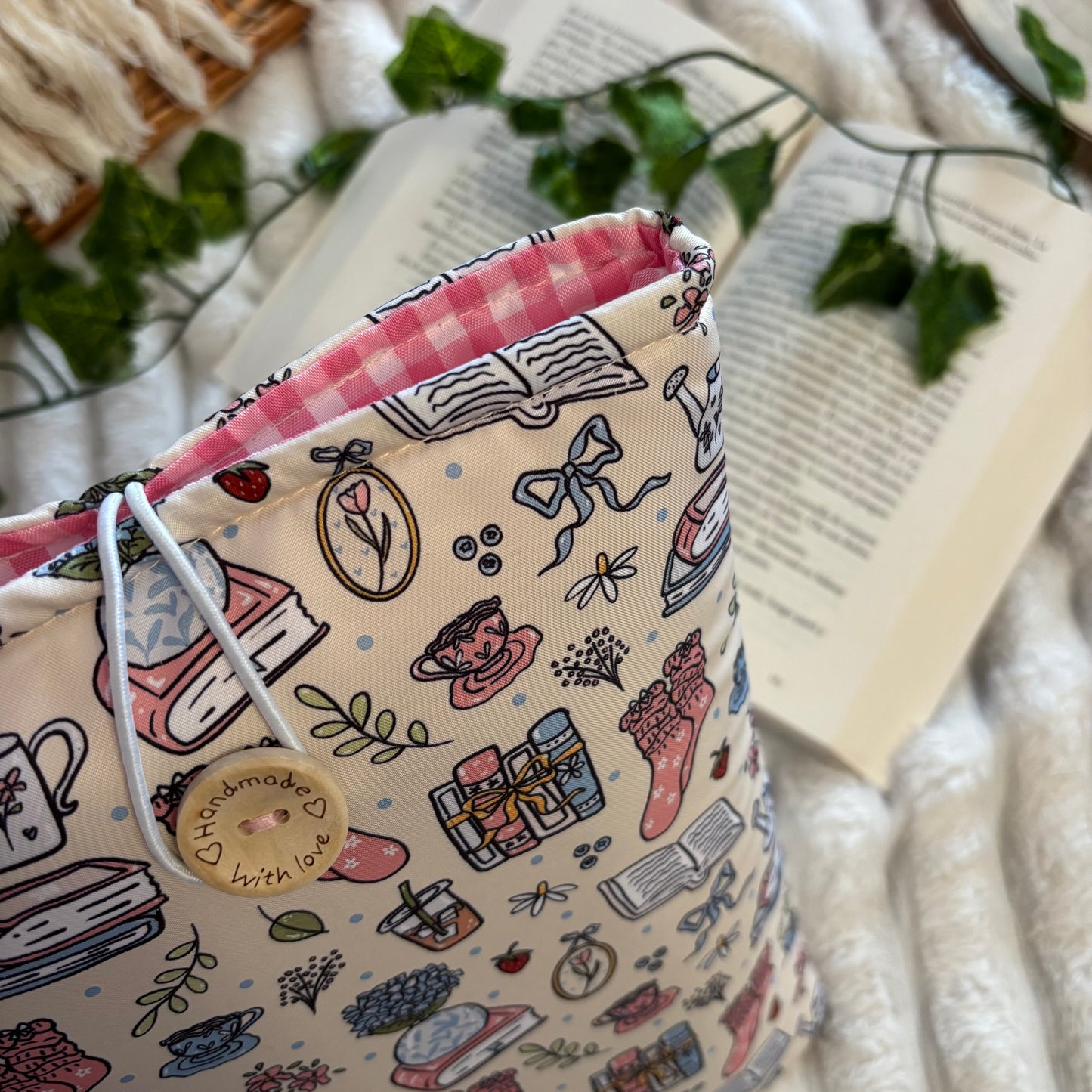 Funda literaria spring is coming