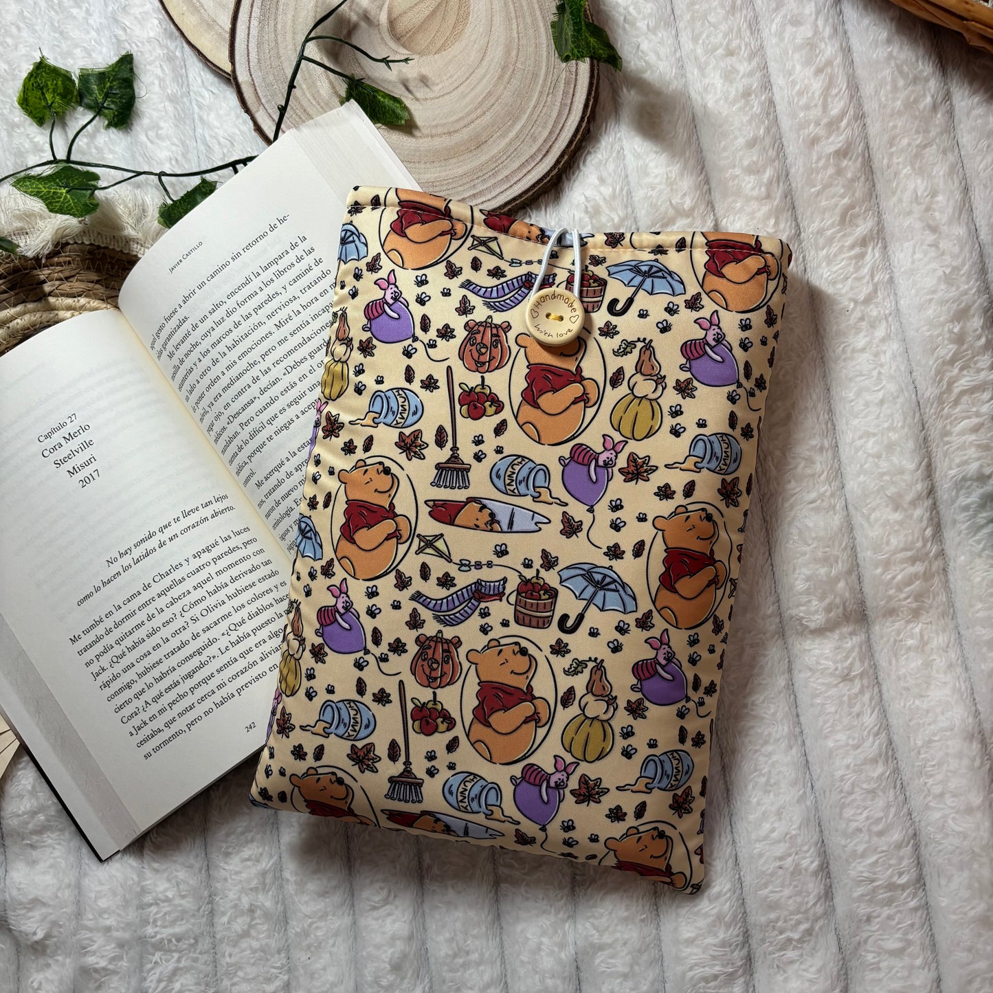 Funda literaria Winnie the pooh