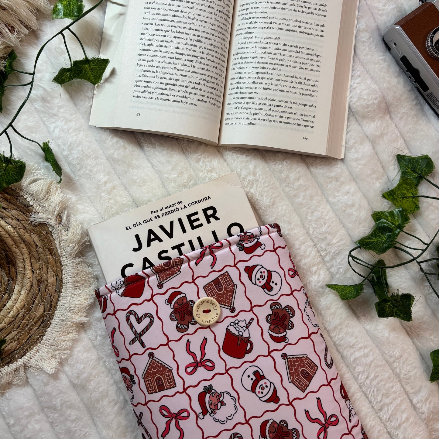 Funda literaria Santa Claus is coming to town