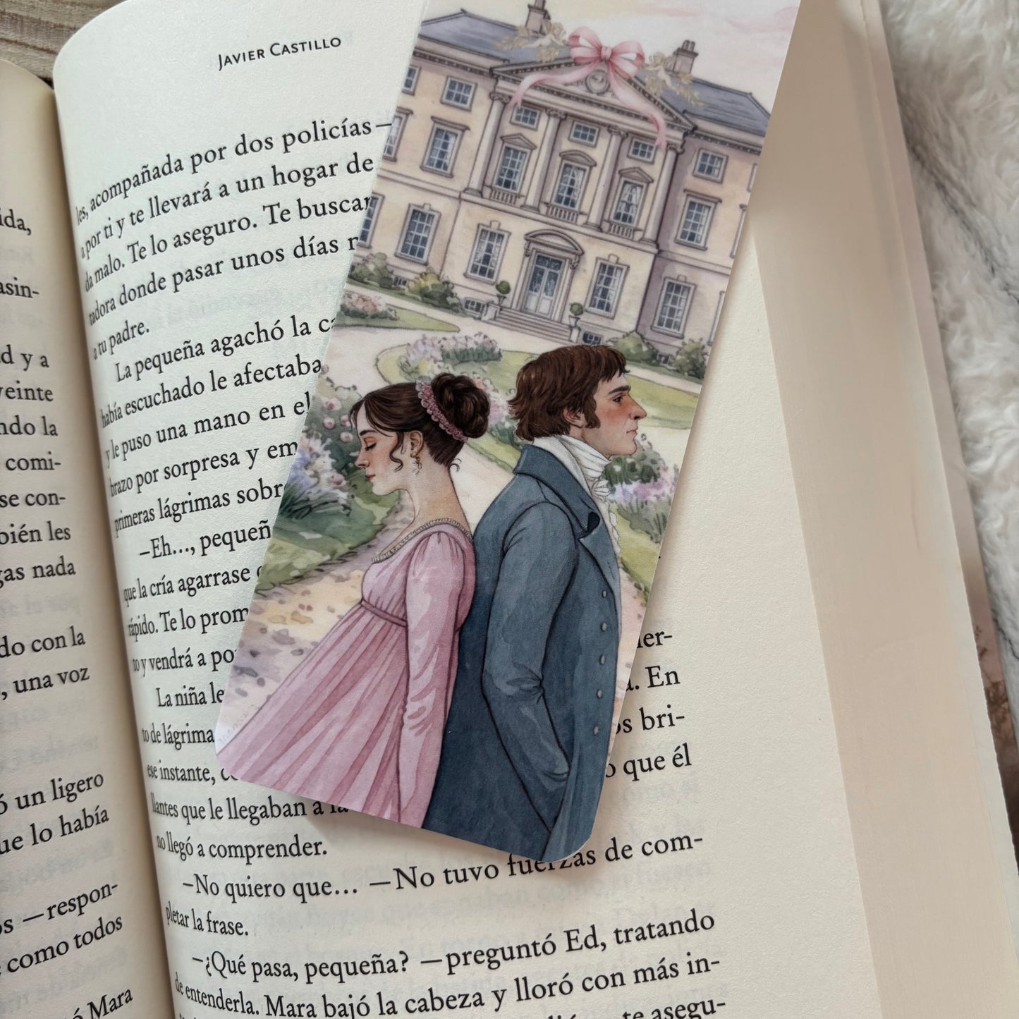 Marcapáginas Darcy y Elizabeth Bennet