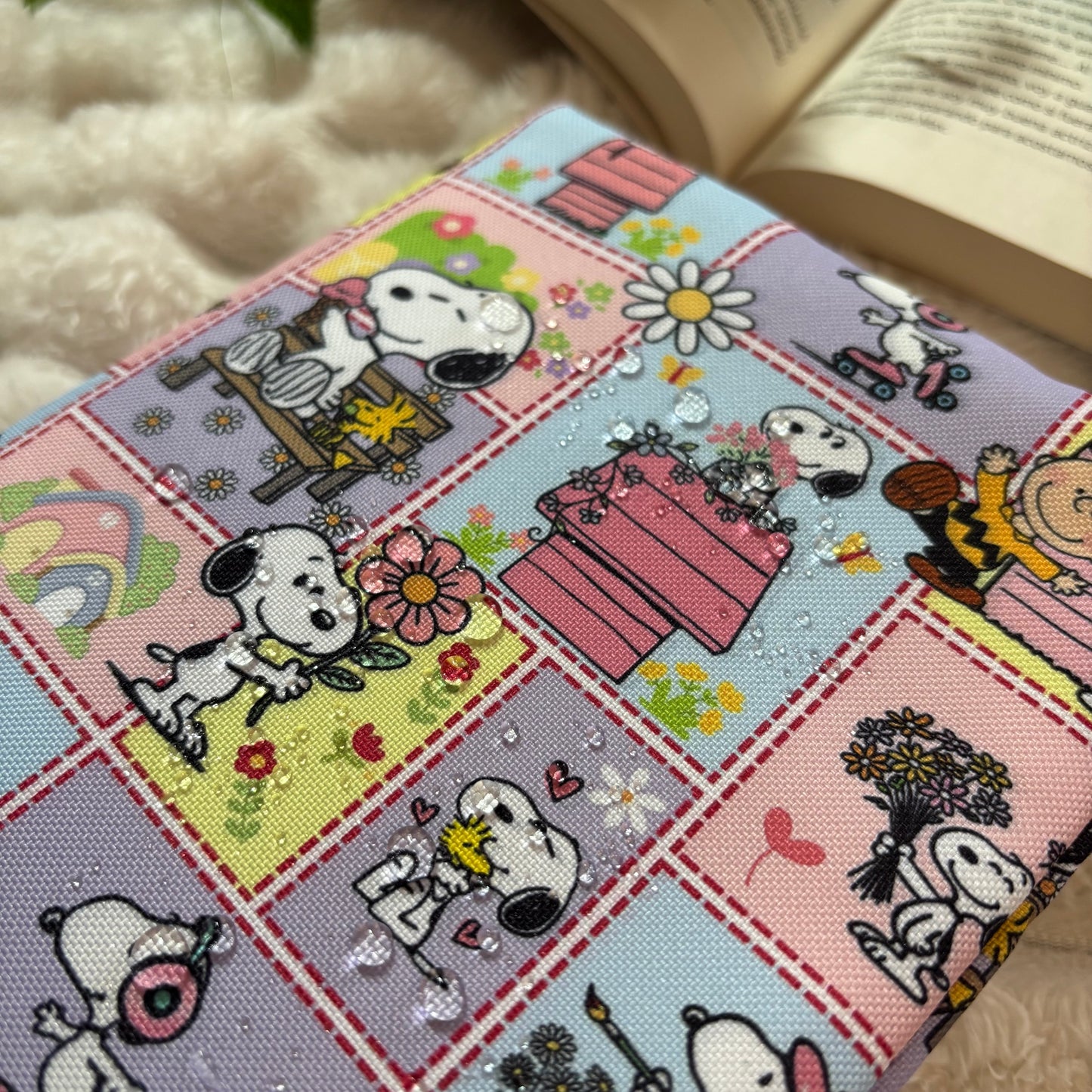 Funda ajustable Snoopy en la vida