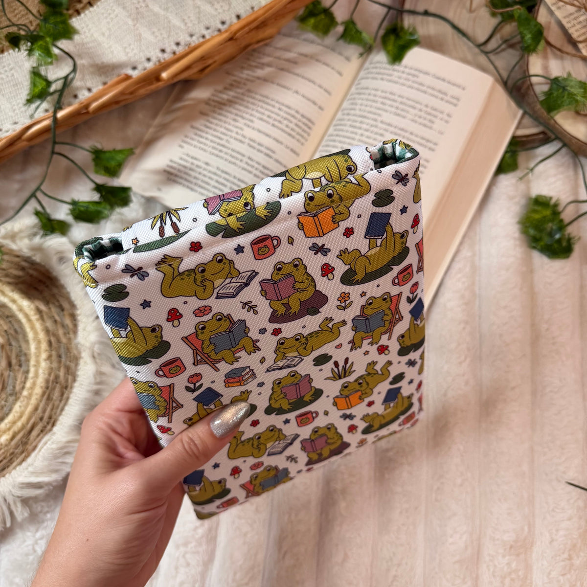 Funda kindle/kobo libra colour ranitas lectoras impermeable