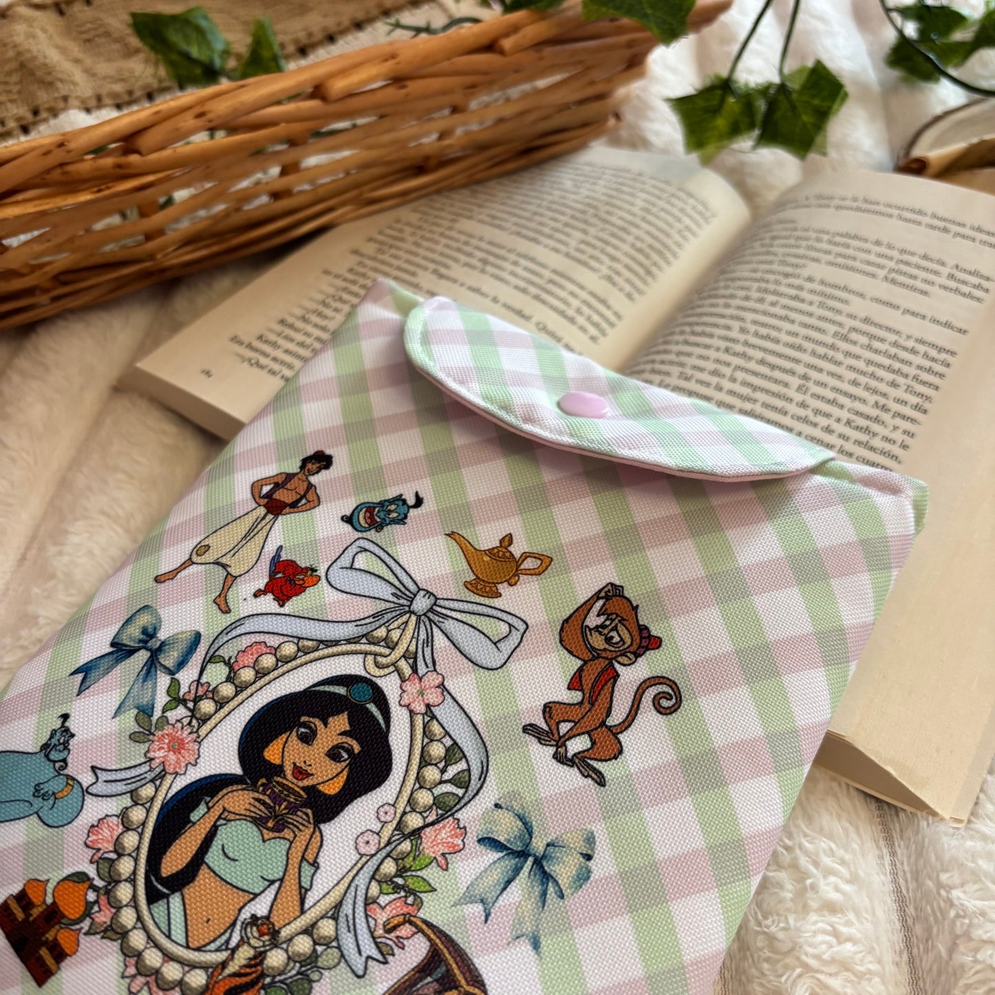 Funda kindle/kobo princesa Jasmín impermeable