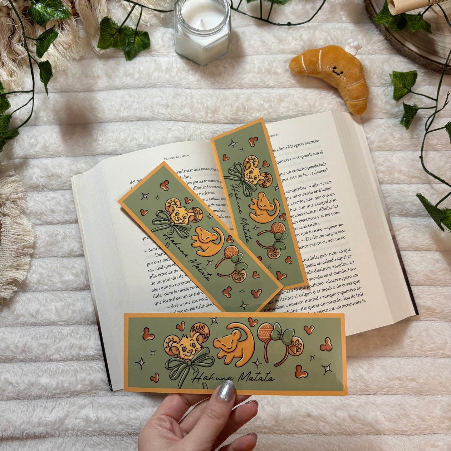 Marcapáginas El Rey León Hakuna Matata