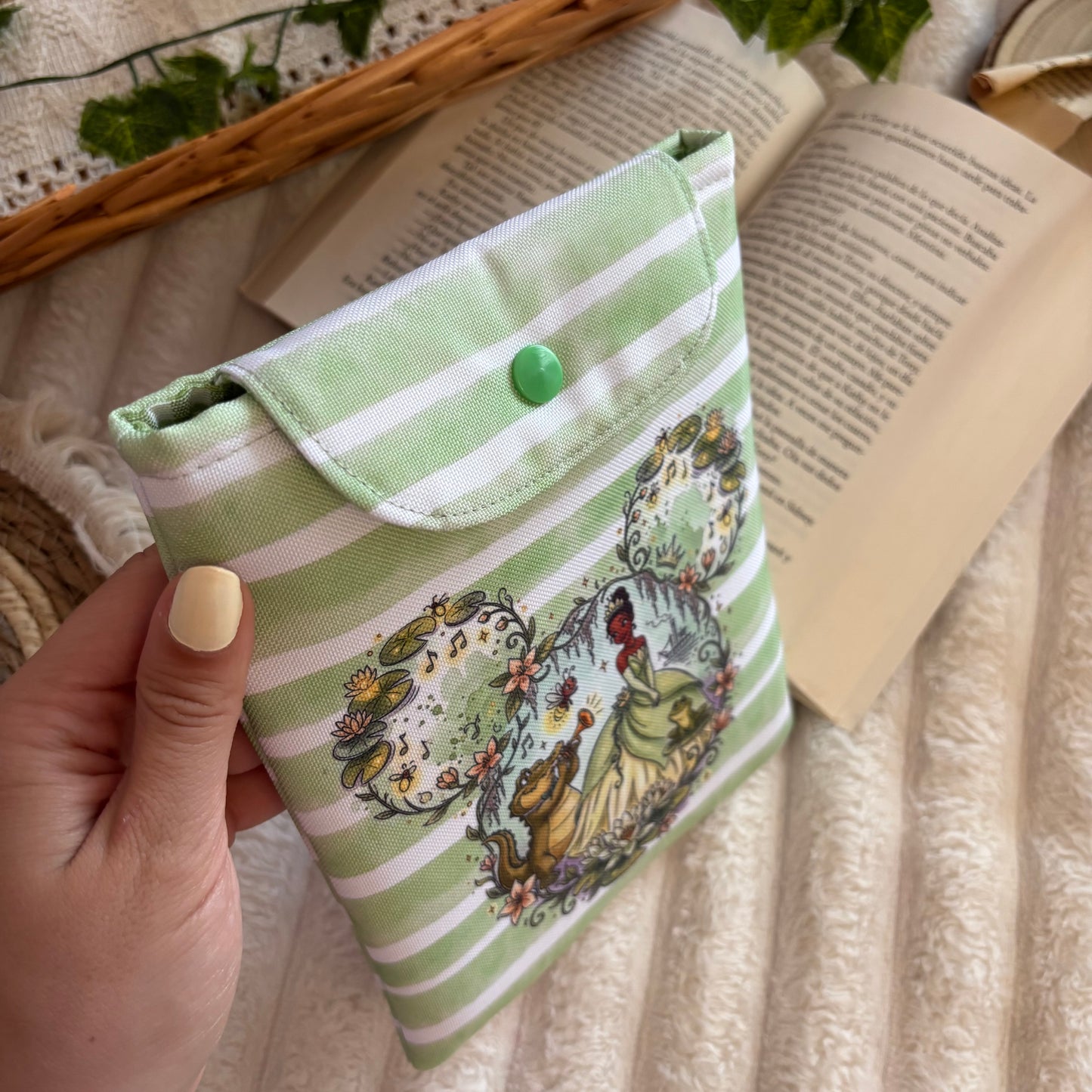 Funda kindle/kobo princesa Tiana impermeable