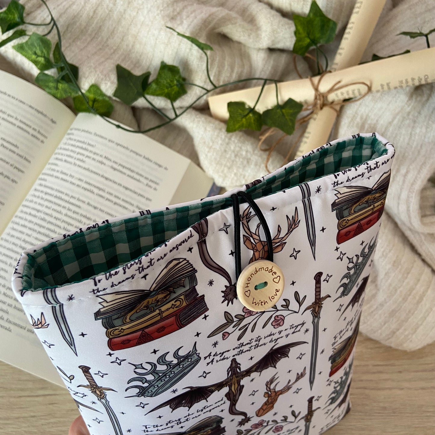 Funda literaria Fourth wing + Velaris