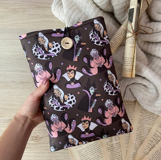 Funda literaria villanas Disney