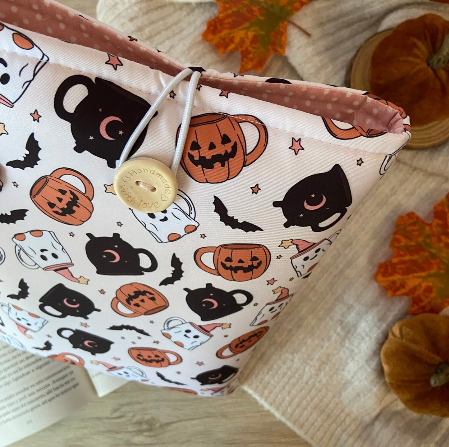 Funda literaria tazas Halloween