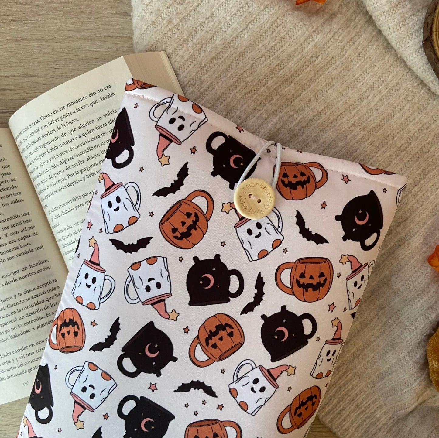 Funda literaria tazas Halloween