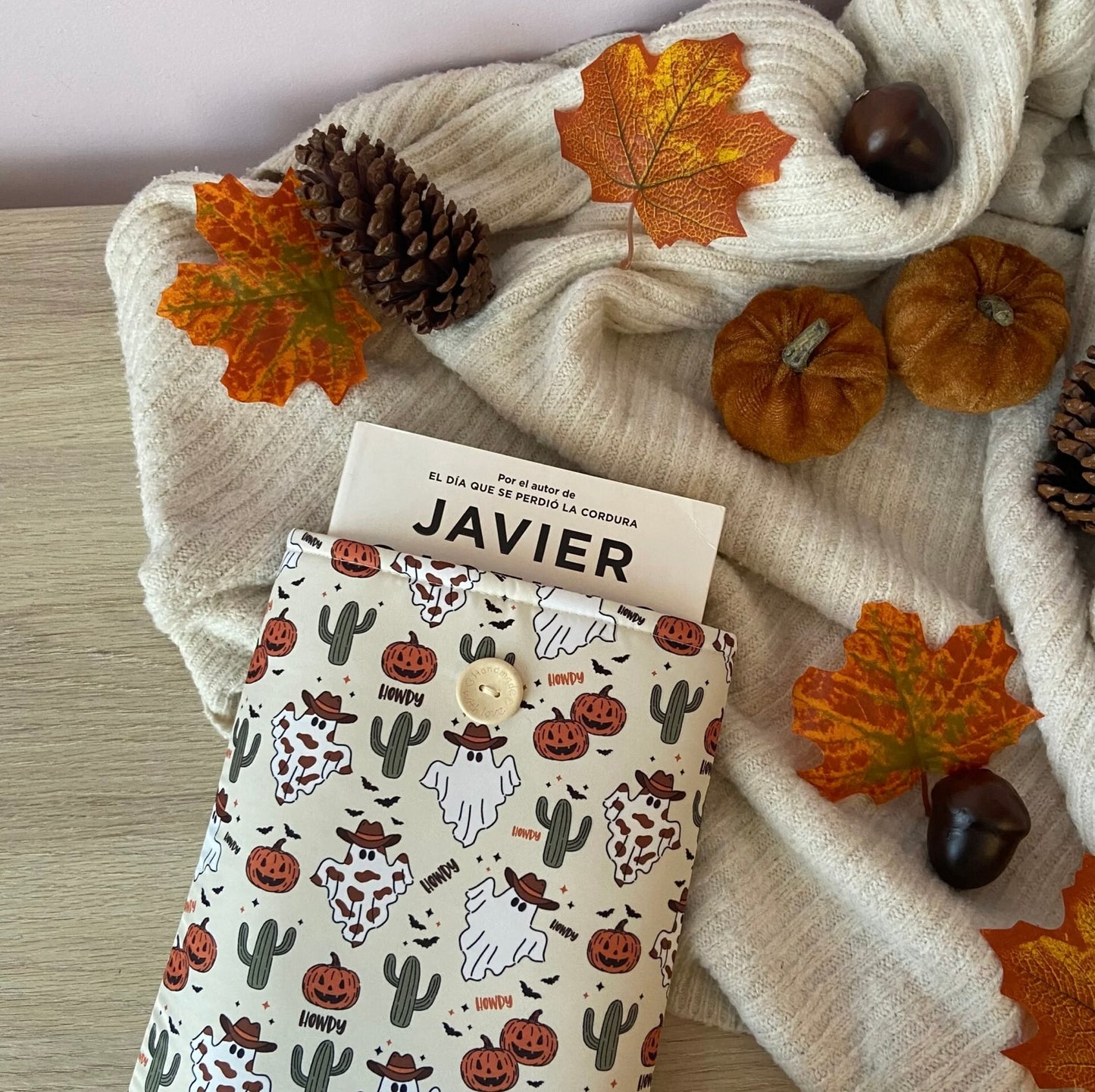 Funda literaria fantasmas cowboy