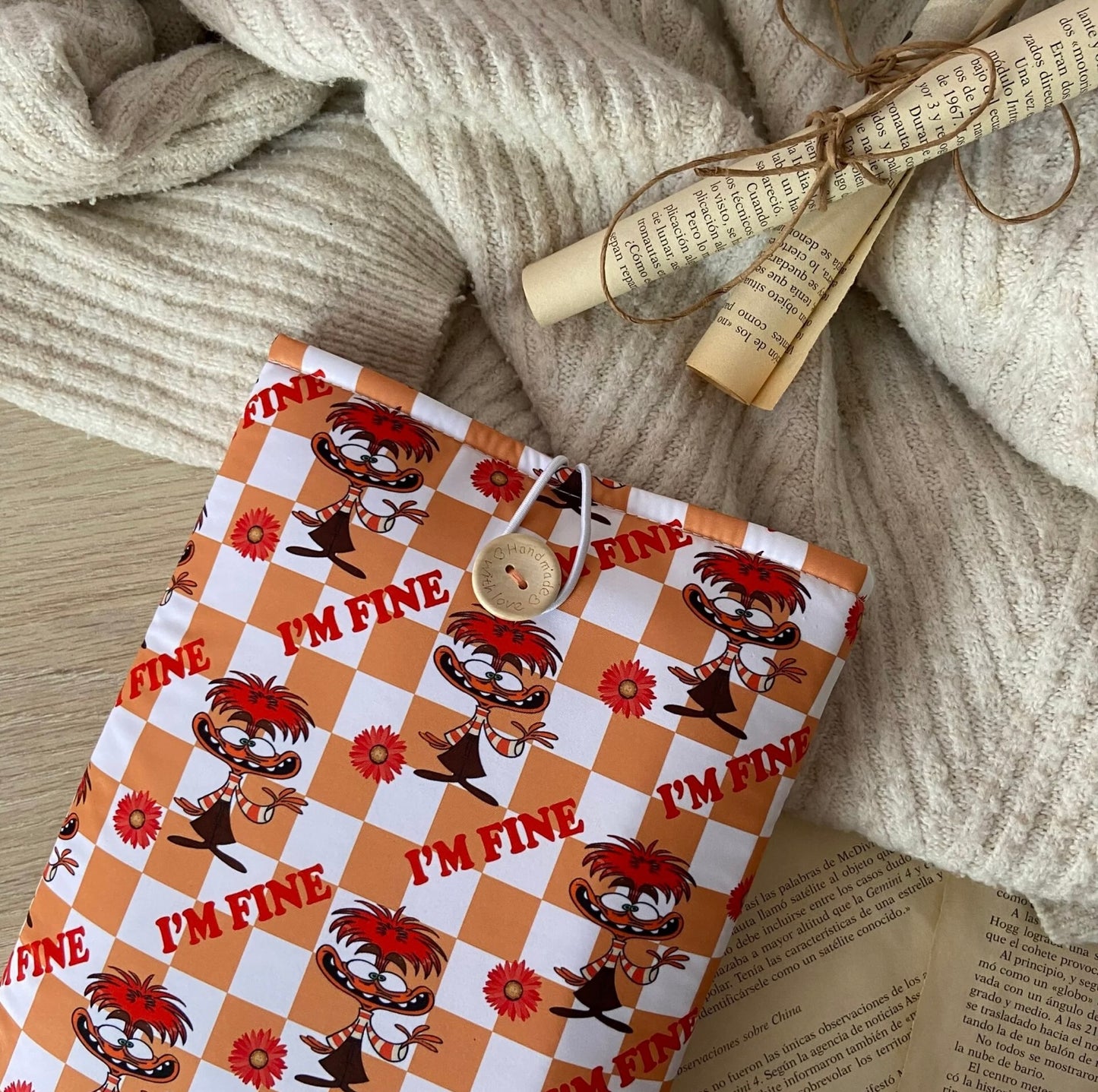 Funda literaria Ansiedad